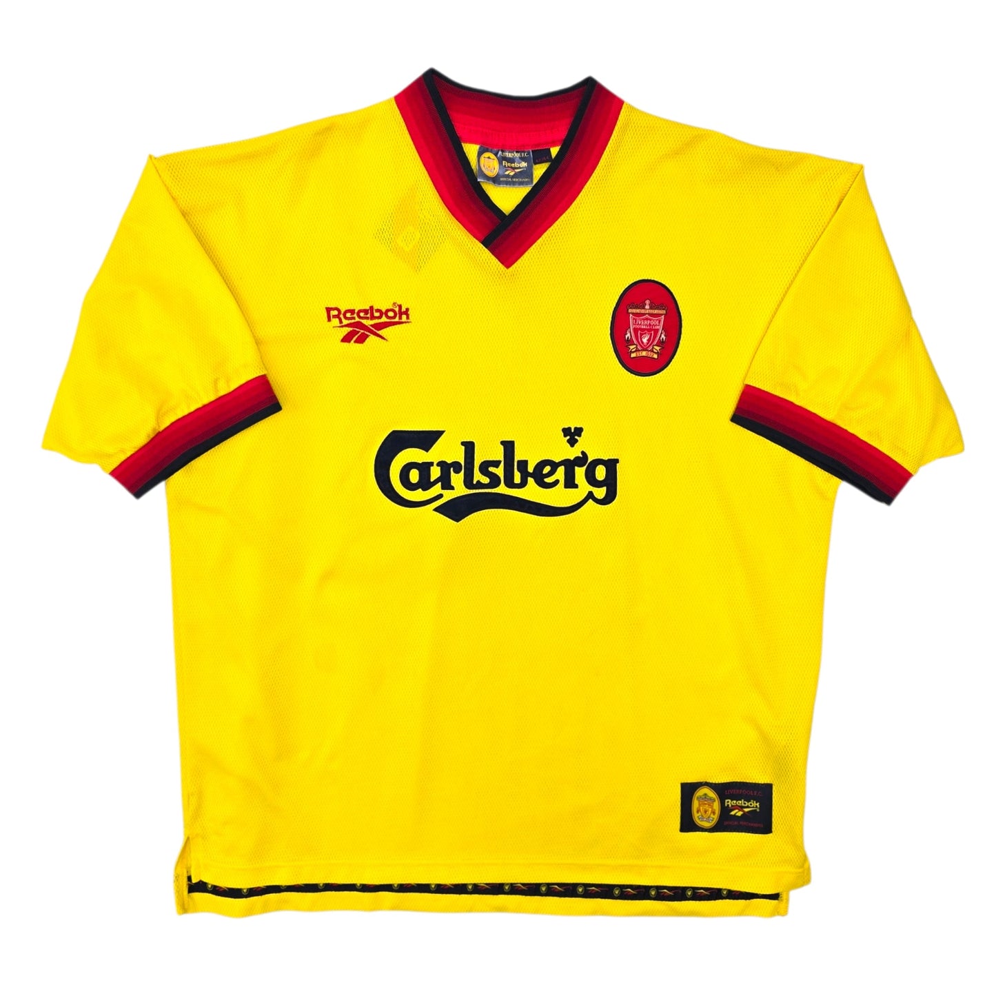 1997/99 Liverpool Away Football Shirt (L) Reebok
