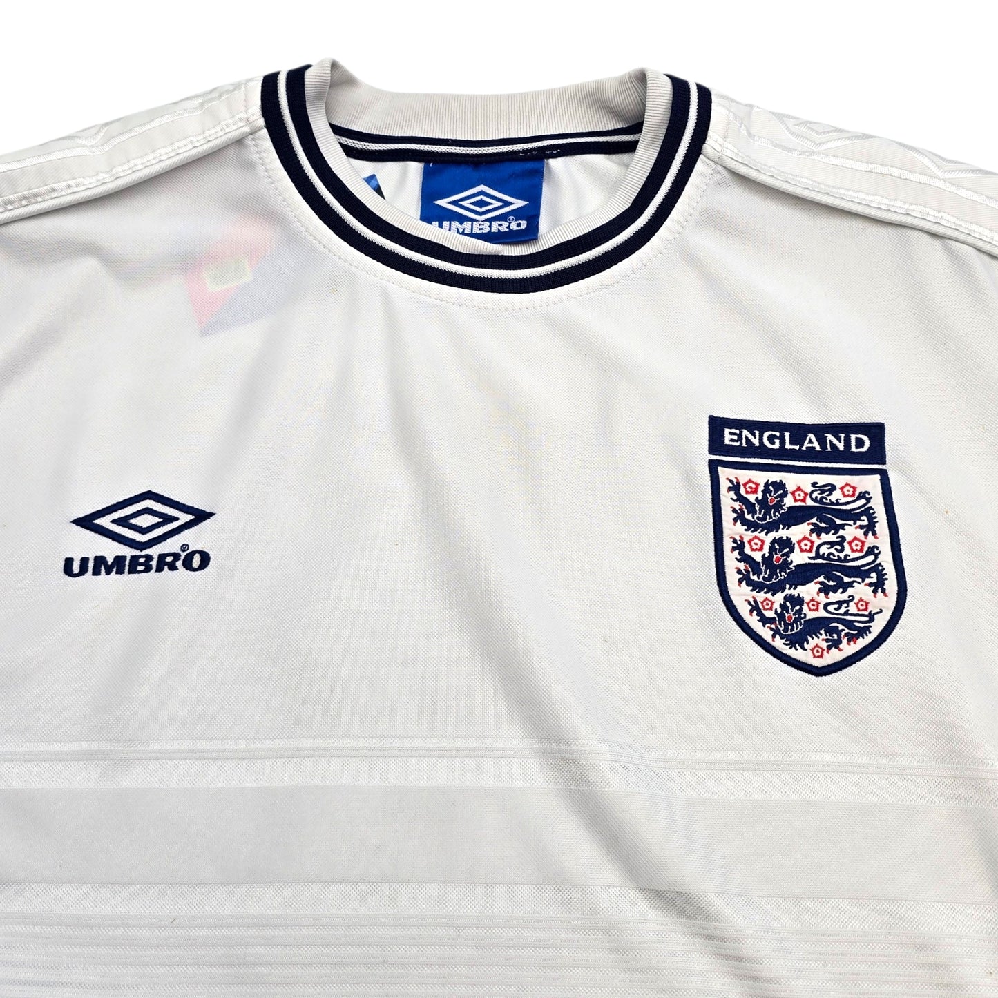 1999/01 England Home Football Shirt (M) Umbro