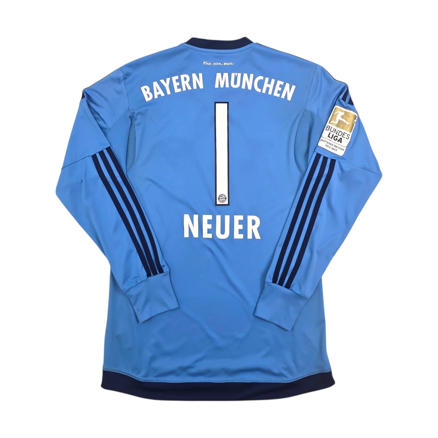 2015/16 Bayern Munich Goal Keeper Football Shirt (S) Adidas #1 Neuer