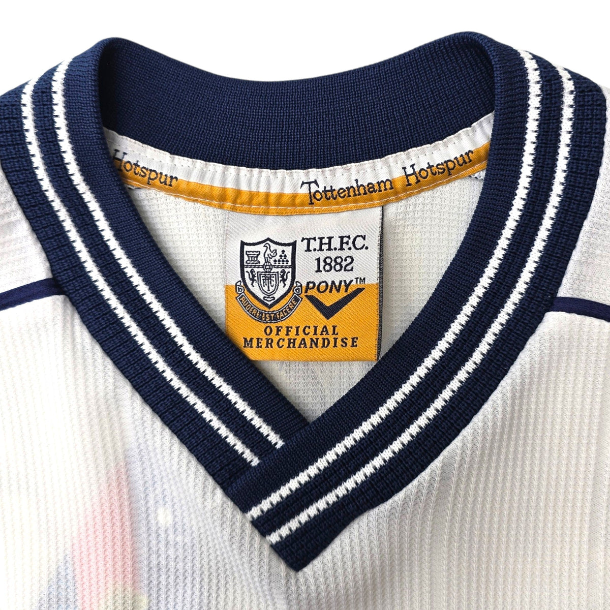 1997/99 Tottenham Hotspur Home Football Shirt (L) PONY #14 Ginola
