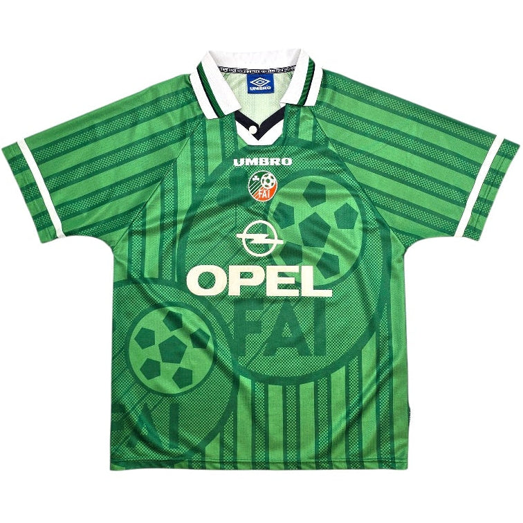 1998/00 Ireland Home Football Shirt (L) Umbro