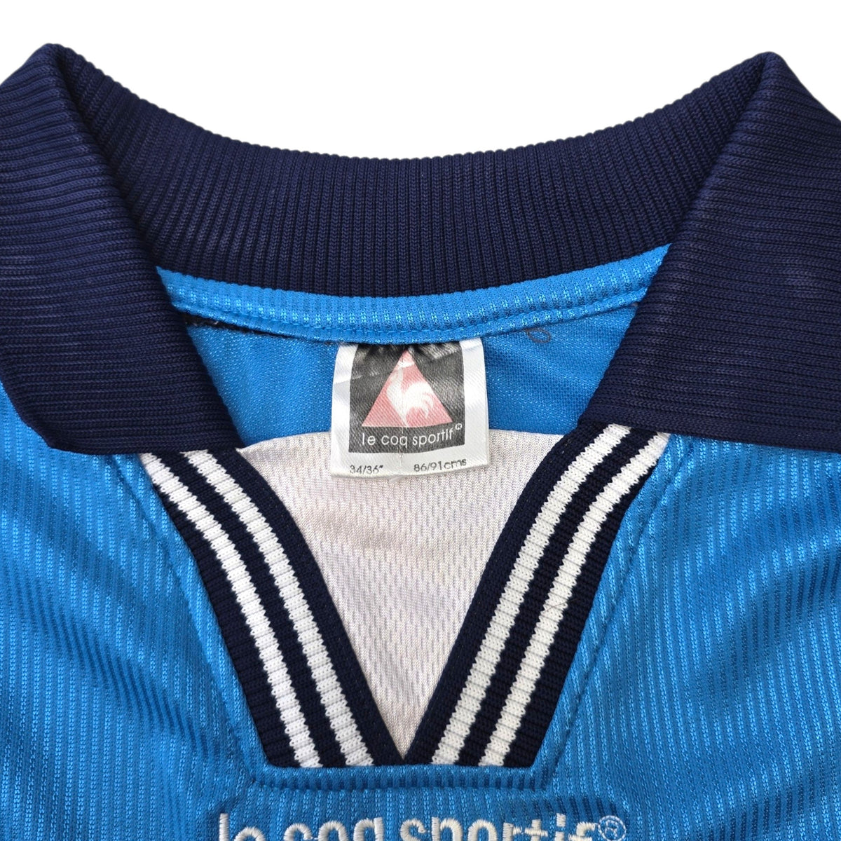 1999/01 Manchester City Home Football Shirt (L) Le Coq Sportif