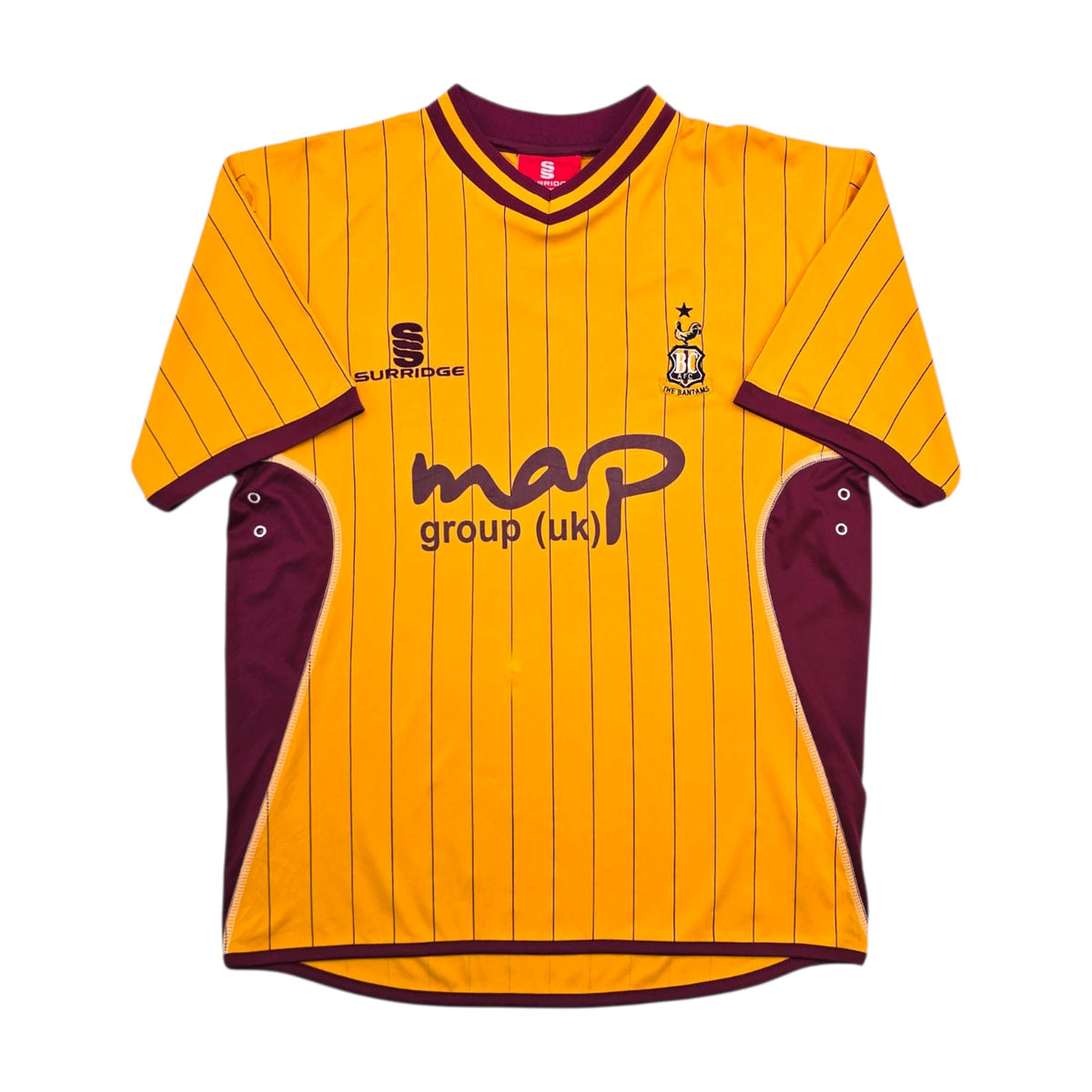 2010/11 Bradford City Home Football Shirt (S) Surridge (Signed)