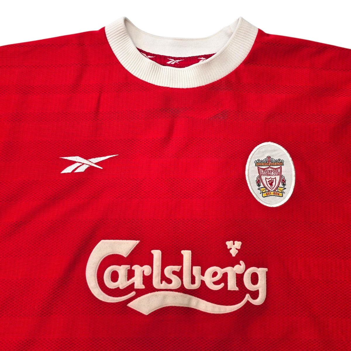 1998/99 Liverpool Home Football Shirt (L) Reebok #10 Owen