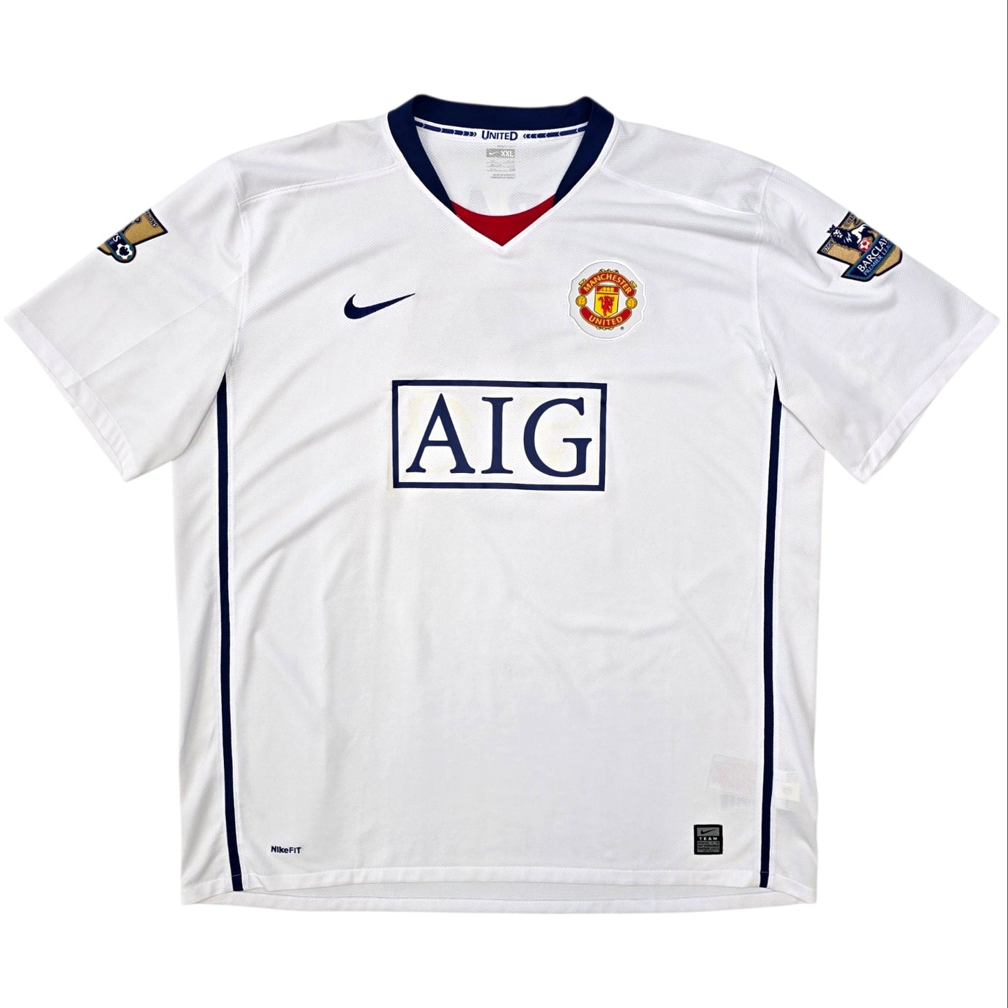 2008/09 Manchester United Away Football Shirt (2XL) Nike #9 Berbatov