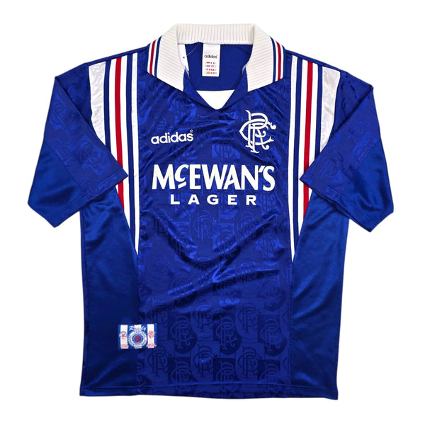 1996/97 Glasgow Rangers Home Football Shirt (M) Adidas