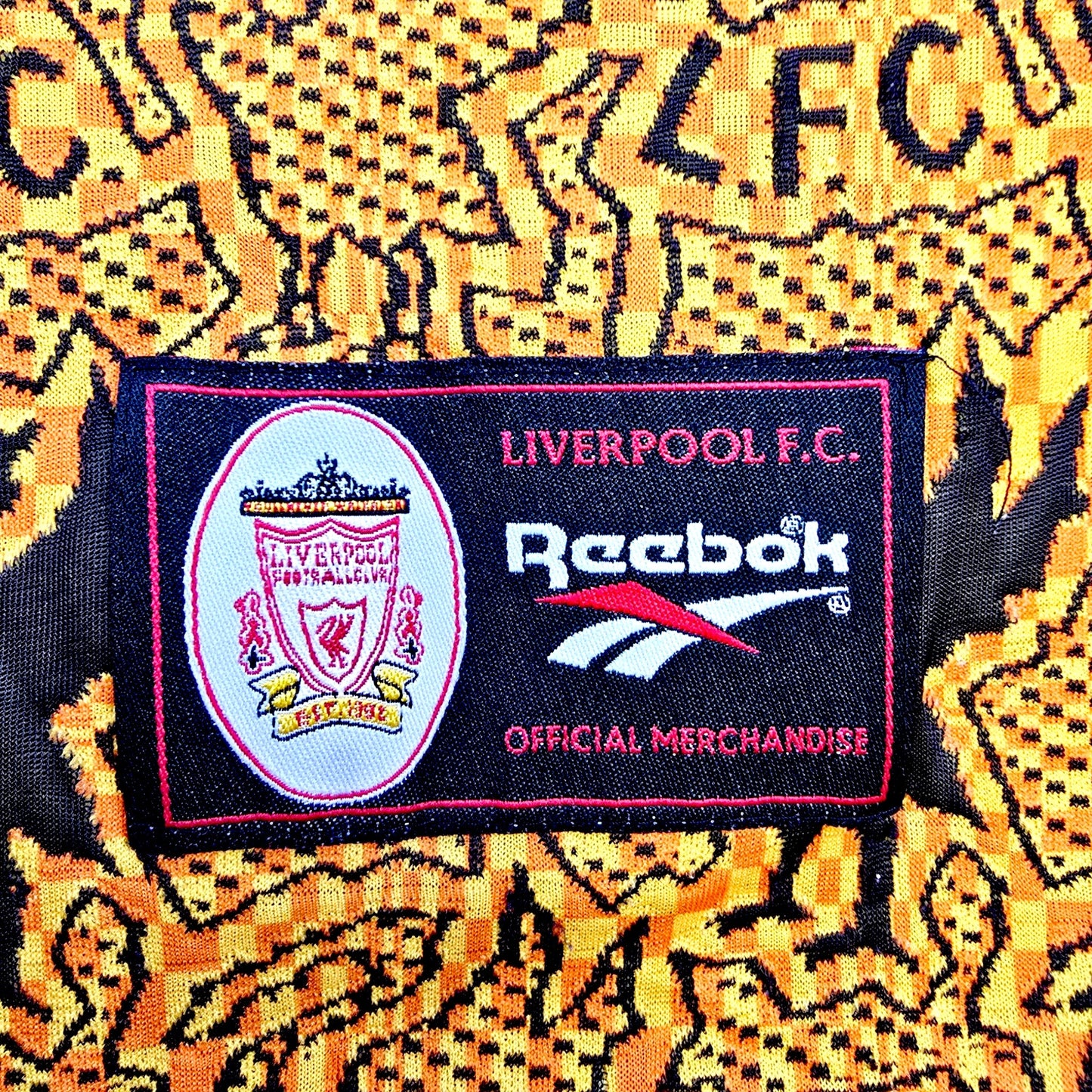 1996/97 Liverpool Goal Keeper Football Shirt (M) Reebok