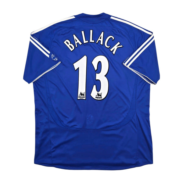 2006/08 Chelsea Home Football Shirt (2XL) Adidas #13 Ballack