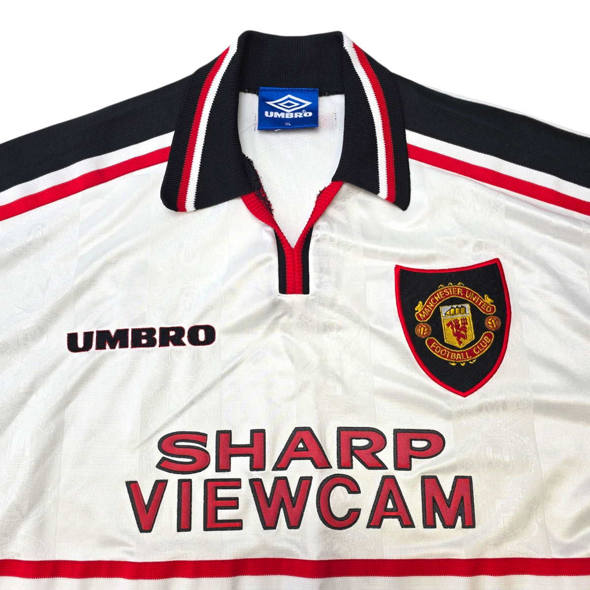 1997/99 Manchester United Away Football Shirt (XL) Umbro