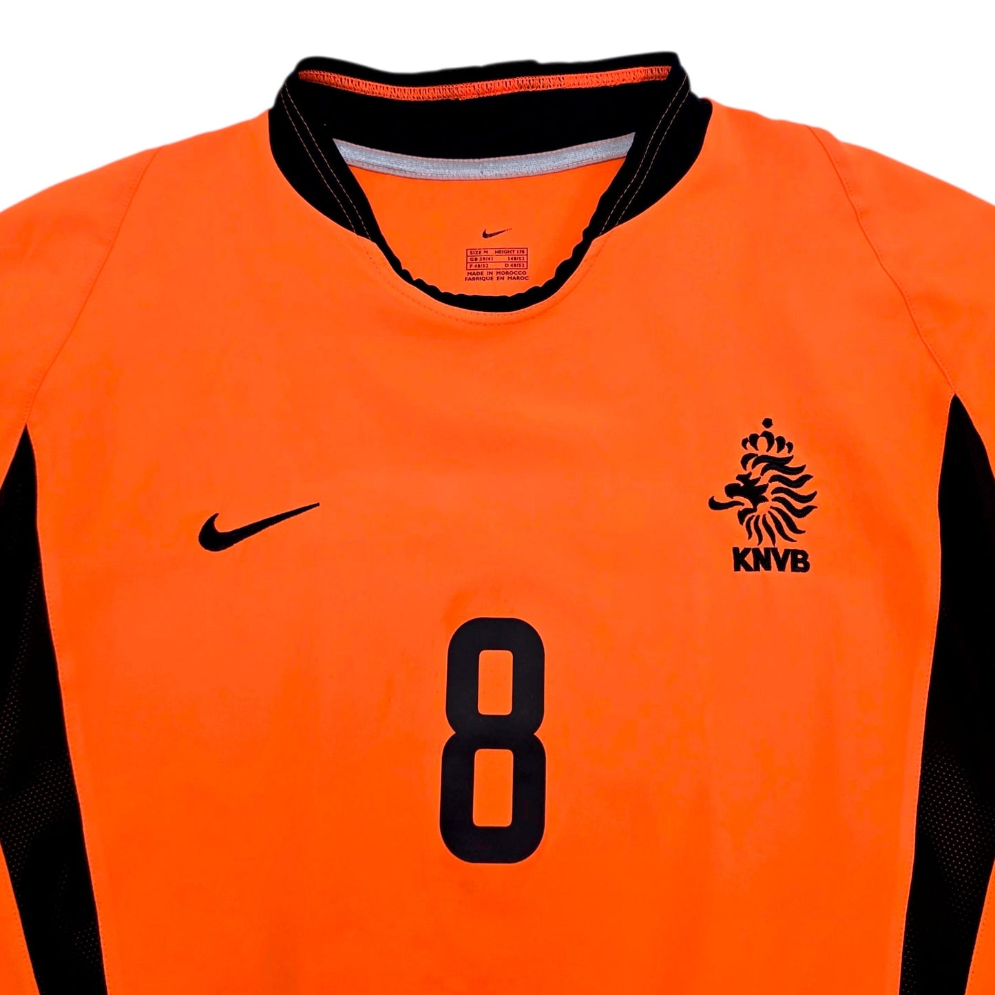 2002/04 Holland Home Football Shirt (M) Nike #8 Davids