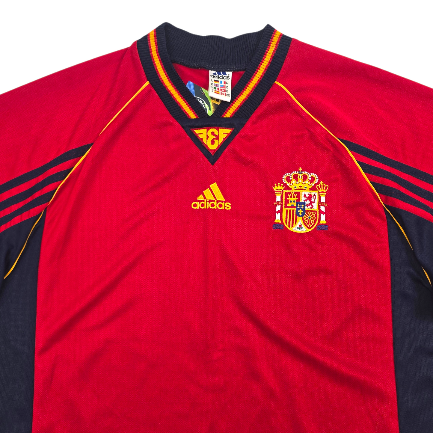 1998/00 Spain Home Football Shirt (XL) Adidas