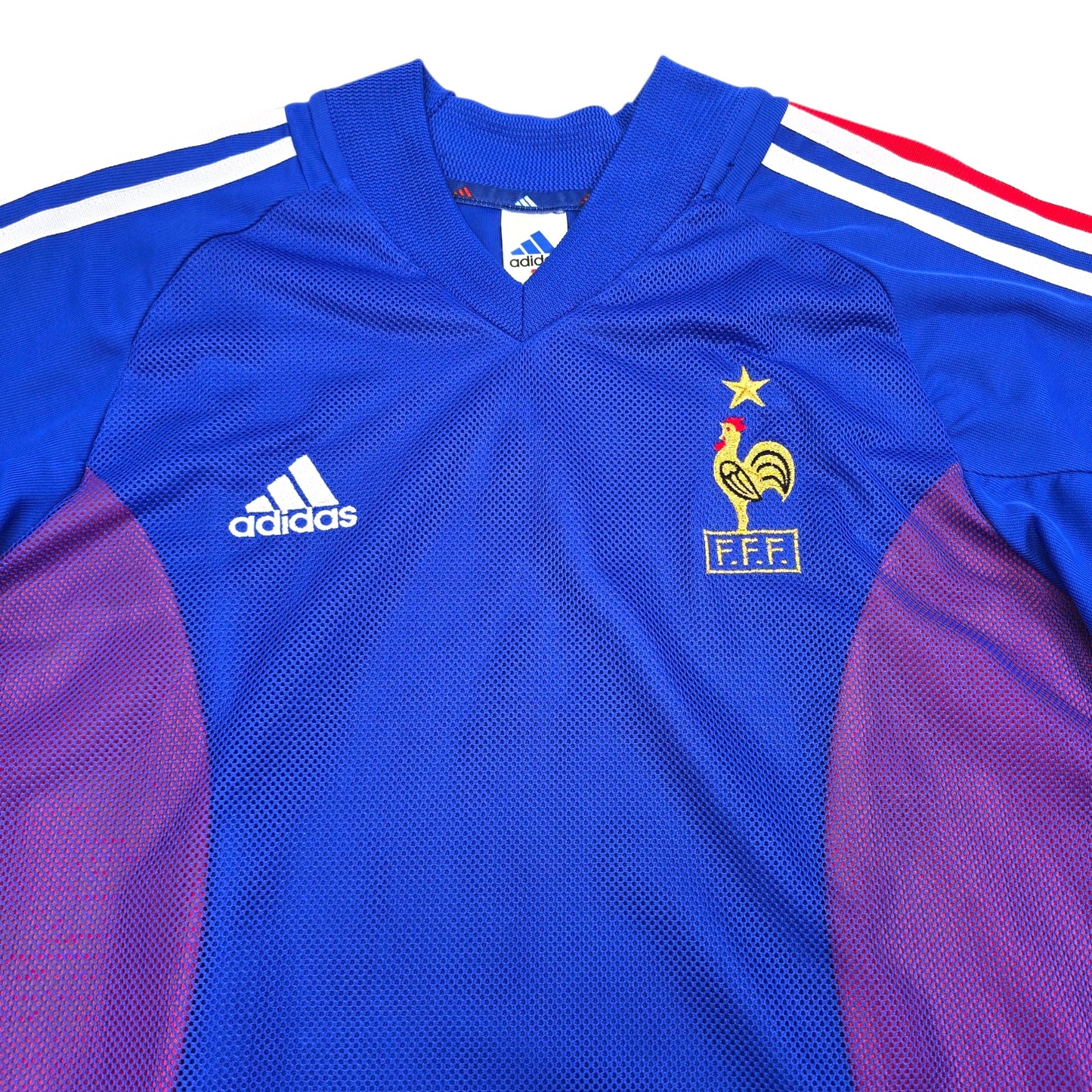 2002/04 France Home Football Shirt (S) Adidas