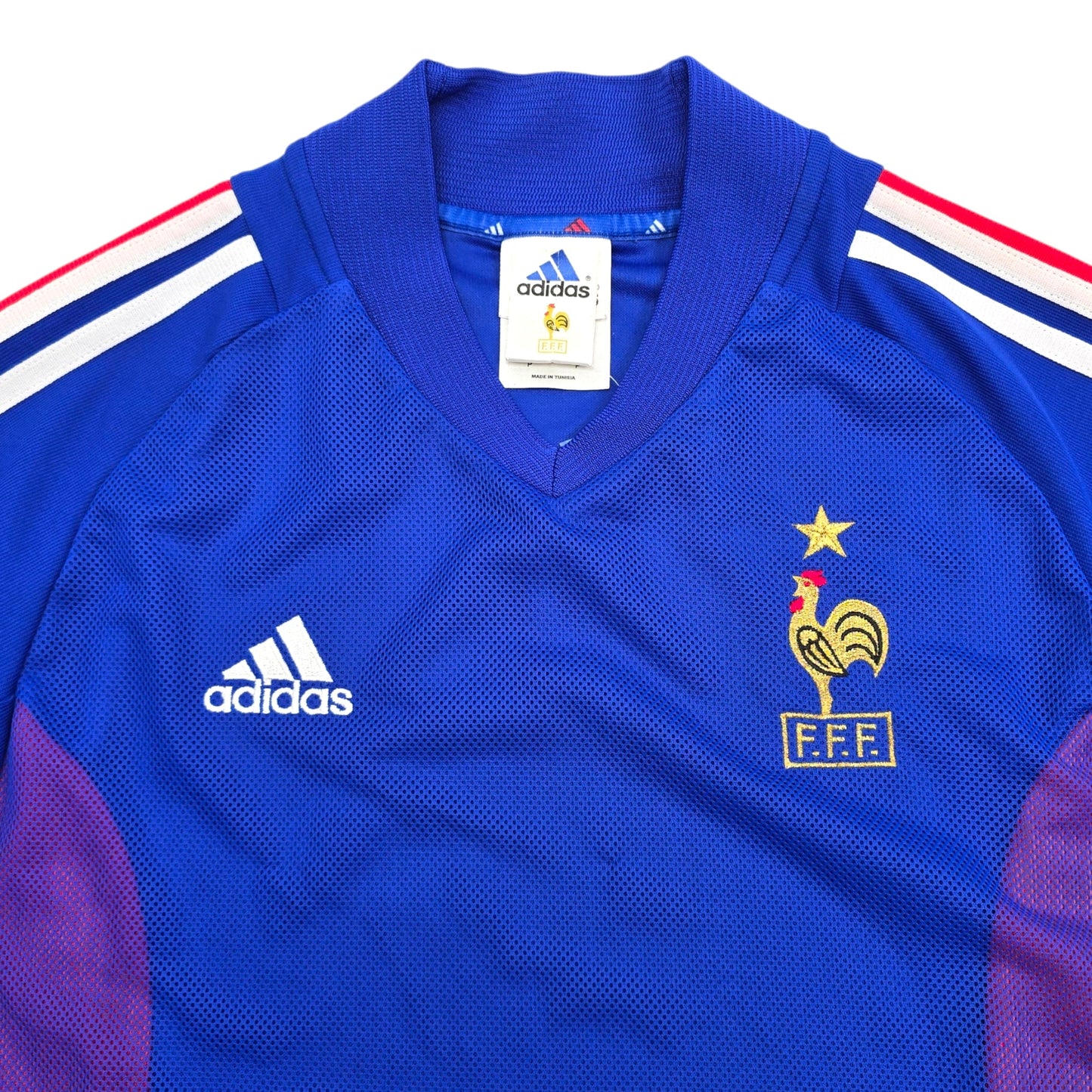 2002/04 France Home Football Shirt (S) Adidas
