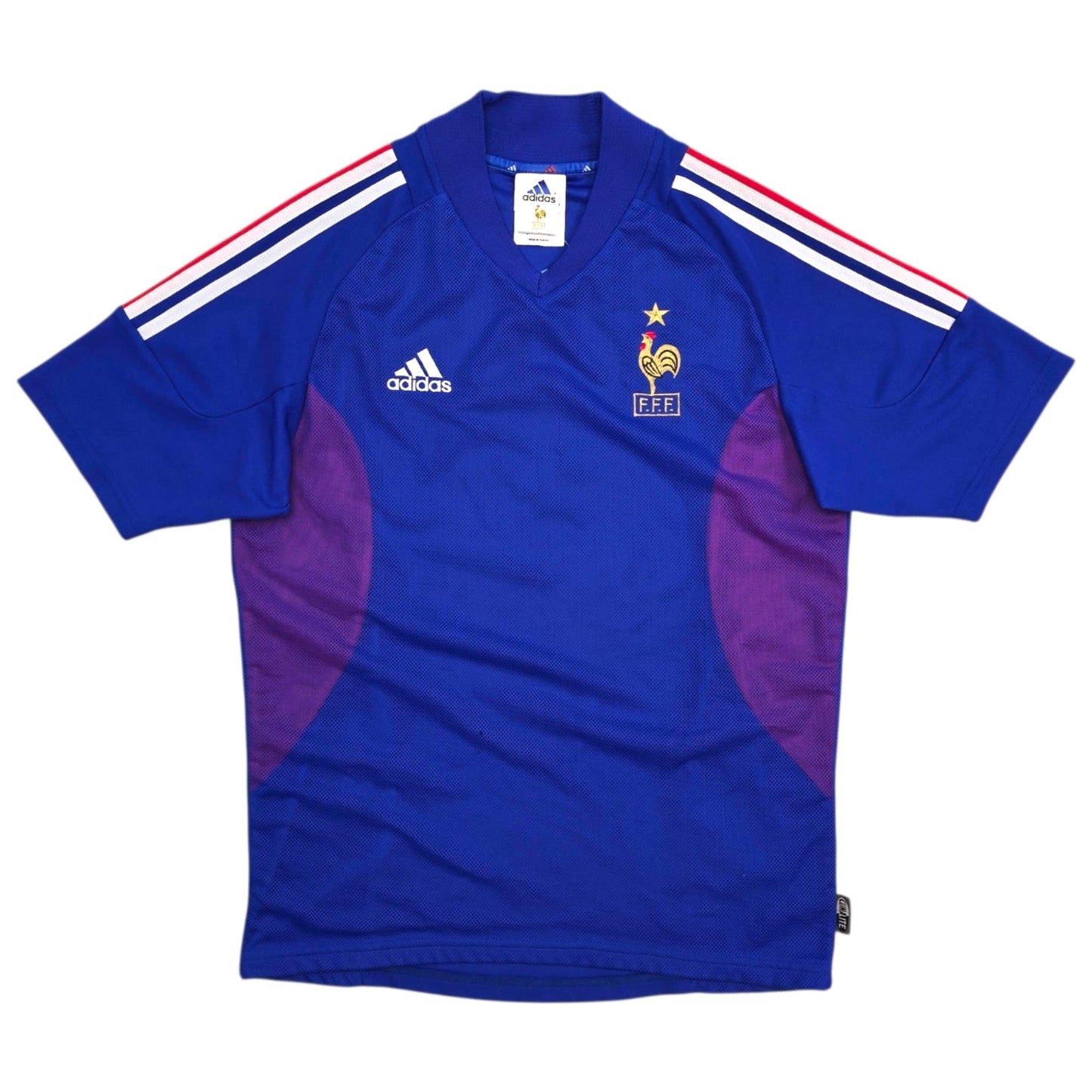 2002/04 France Home Football Shirt (S) Adidas