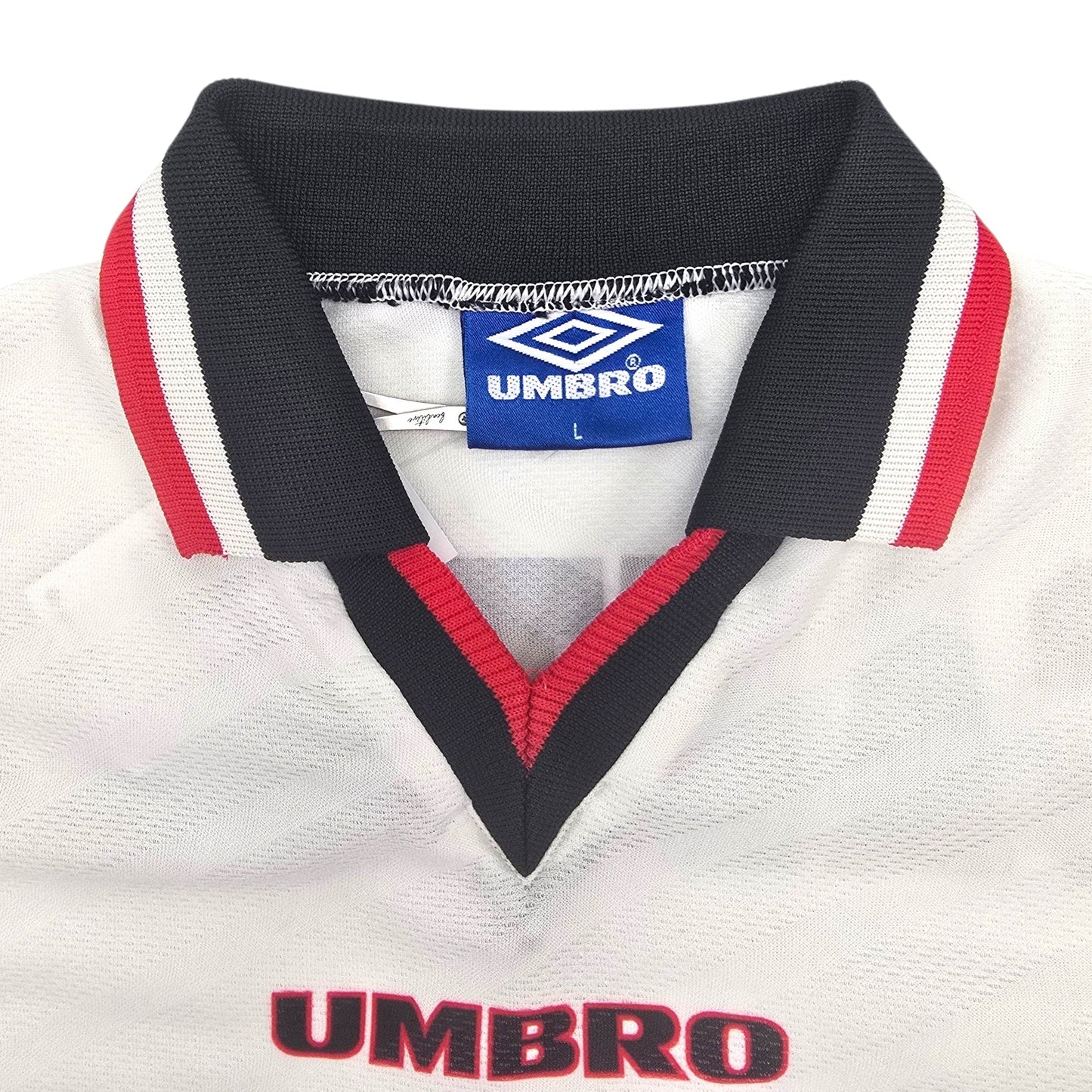 1996/97 Manchester United Away Football Shirt (L) Umbro #7 Cantona