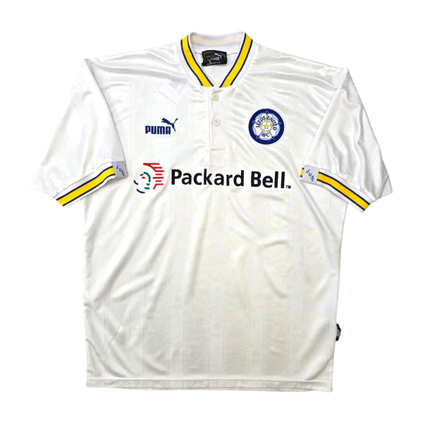 1996/98 Leeds United Home Football Shirt (M) Puma