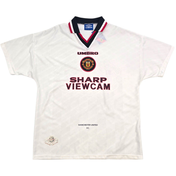 1996/97 Manchester United Away Football Shirt (L) Umbro