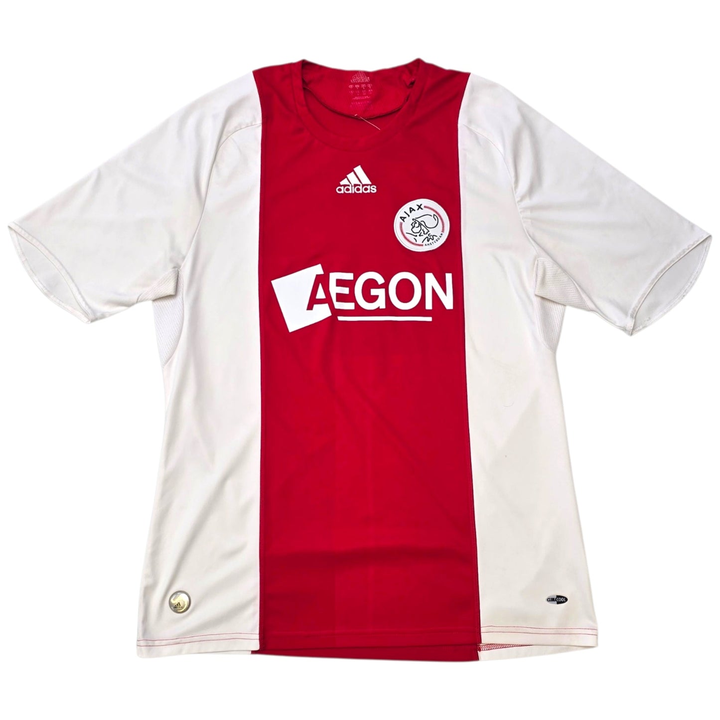 2008/09 Ajax Home Football Shirt (L) Adidas #16 Suarez