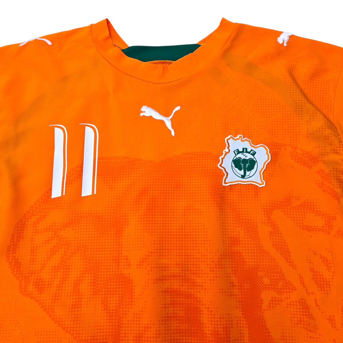 2006/07 Ivory Coast Home Football Shirt (XL) Puma #11 Drogba