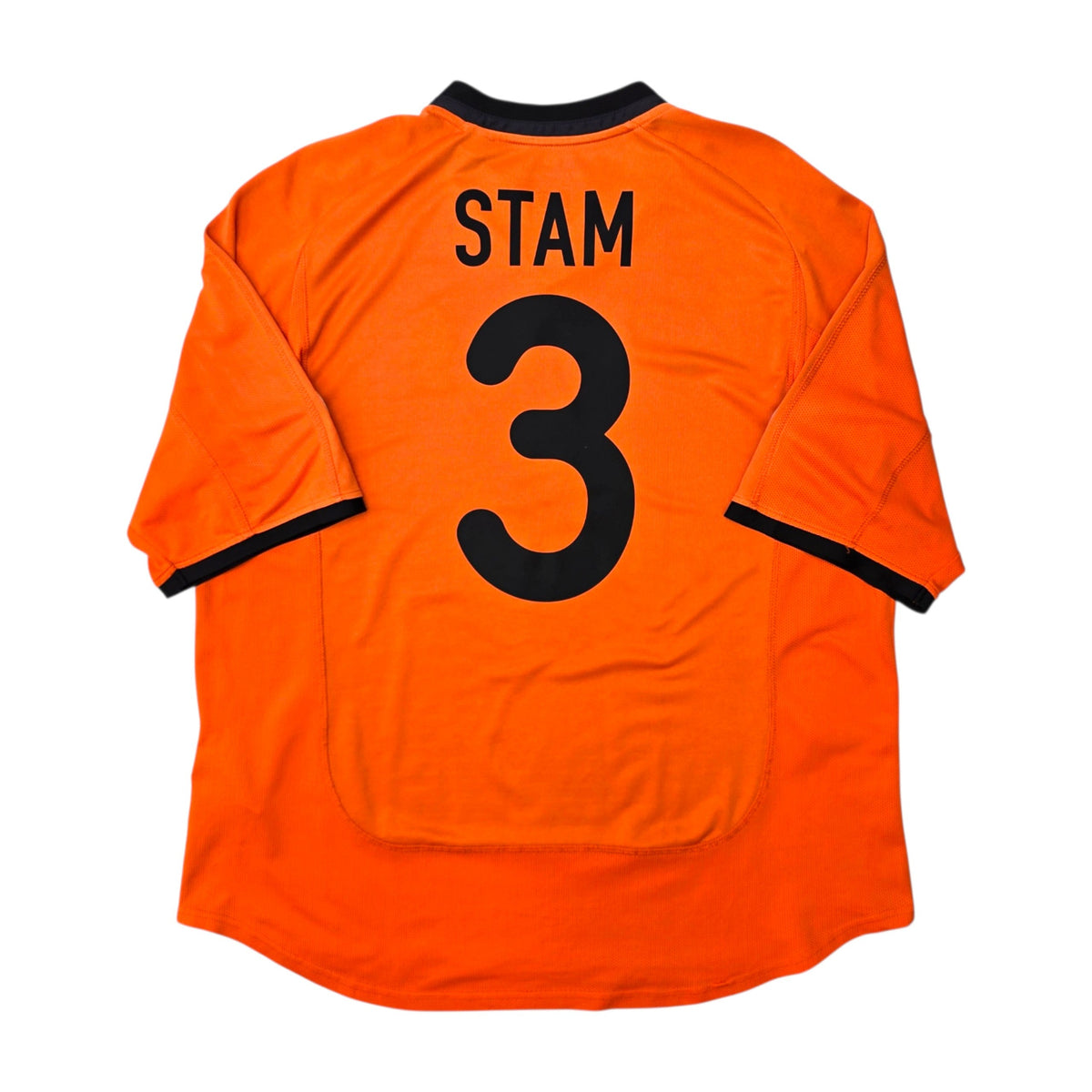 2000/02 Holland Home Football Shirt (L) Nike #3 Stam