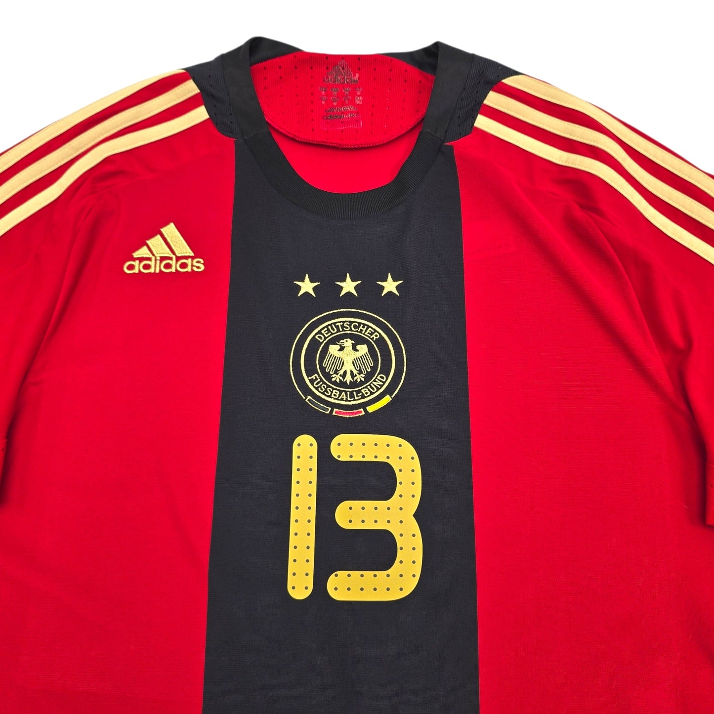 2008/09 Germany Away Football Shirt (M) Adidas #13 Ballack
