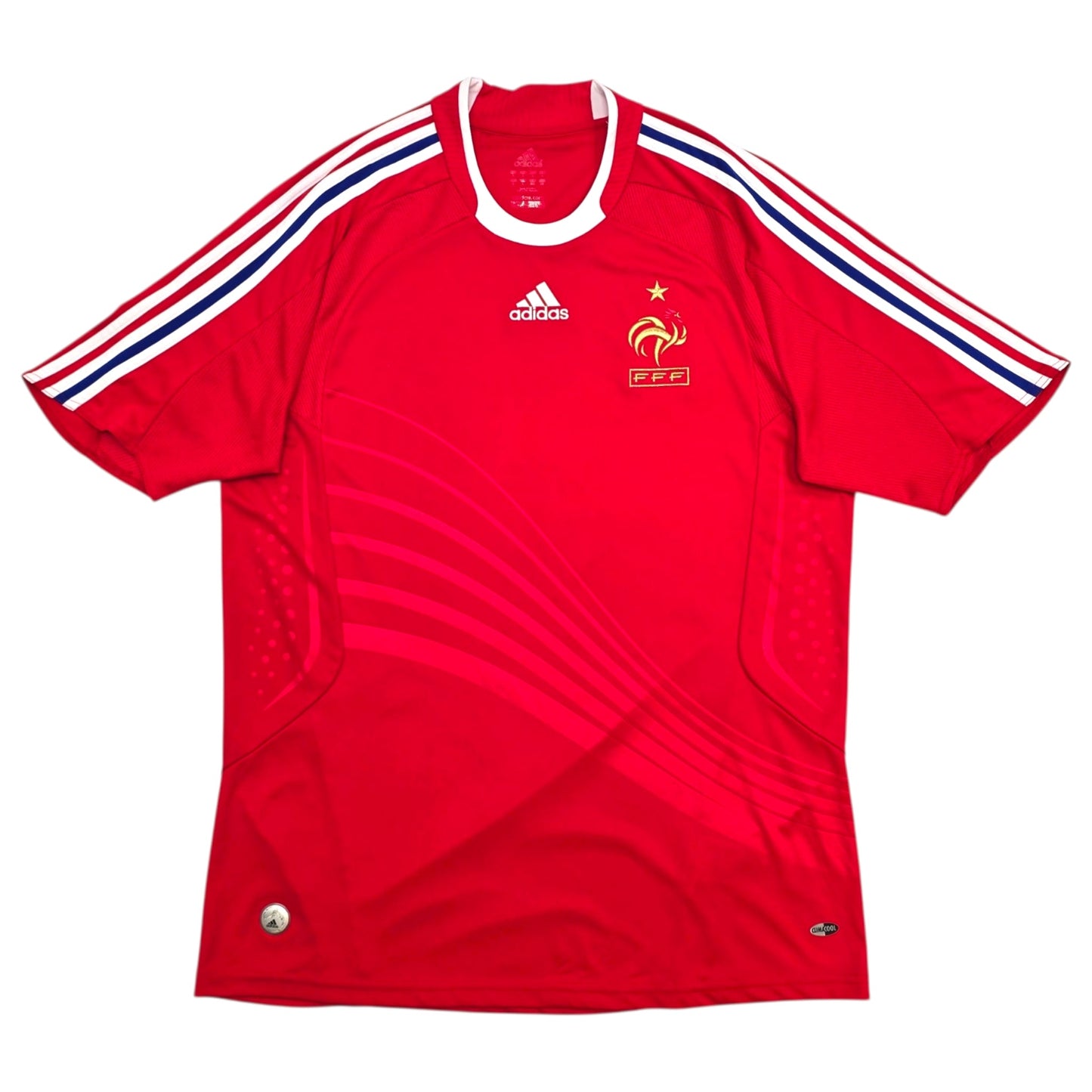 2007/08 France Away Football Shirt (L) Adidas