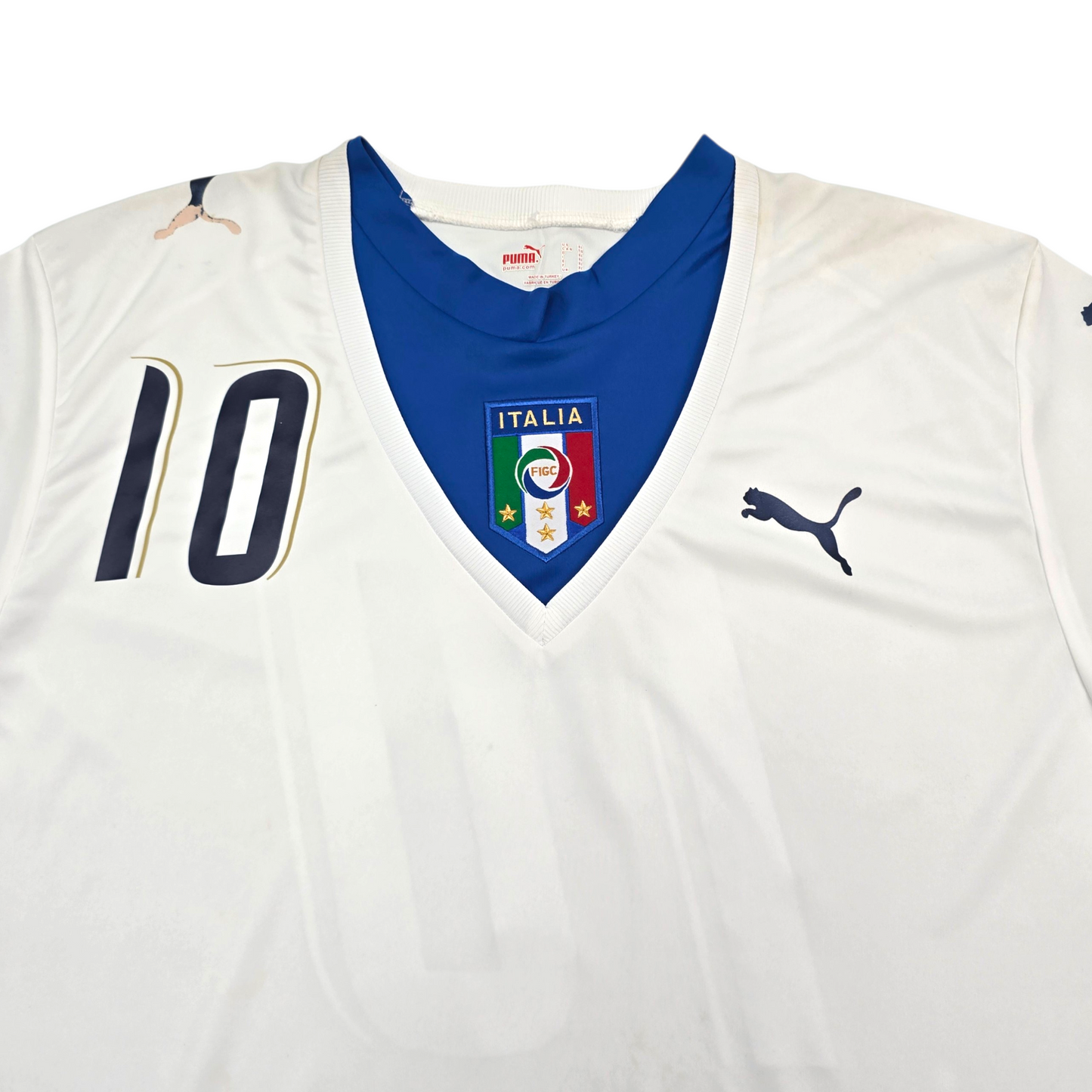2006/08 Italy Away Football Shirt (XL) Puma #10 Totti