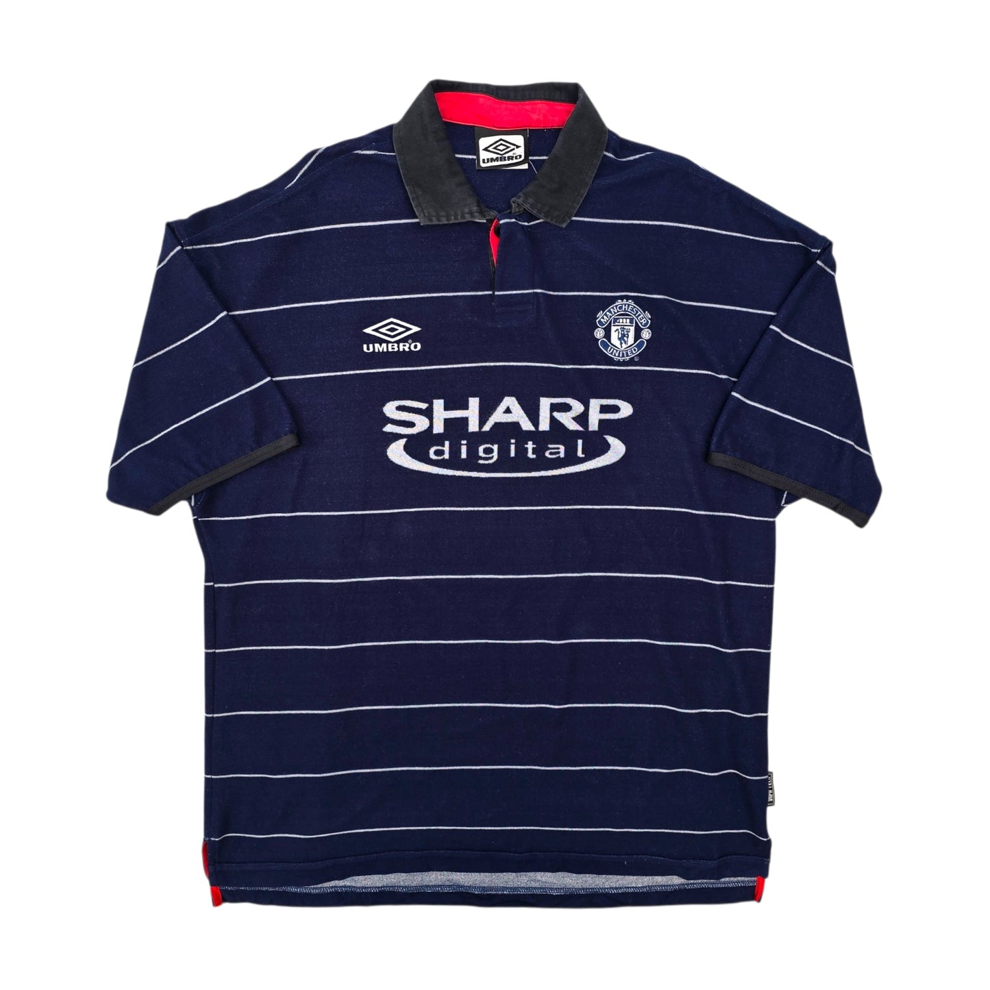 1999/00 Manchester United Away Football Shirt (XL) Umbro #16 Keane
