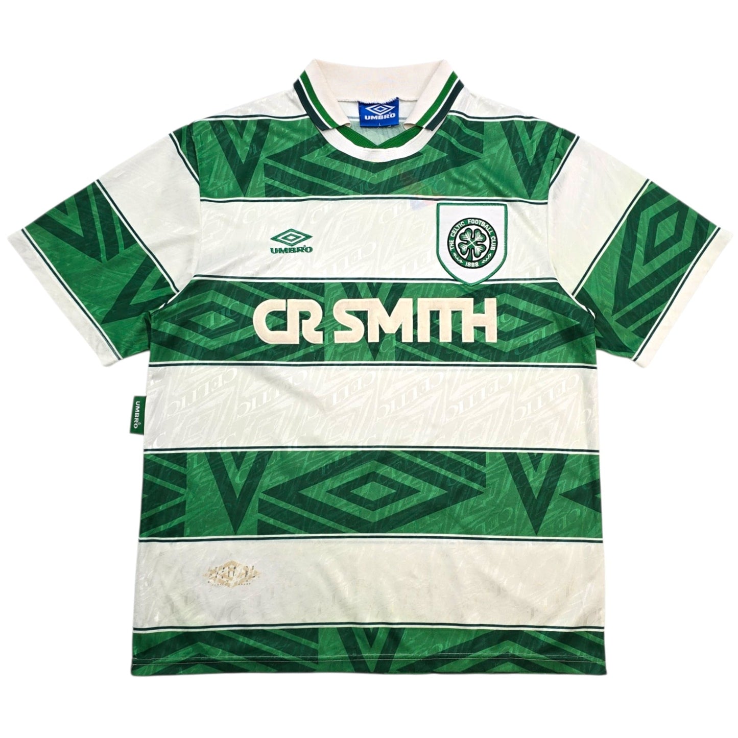 1993/95 Celtic Home Football Shirt (L) Umbro