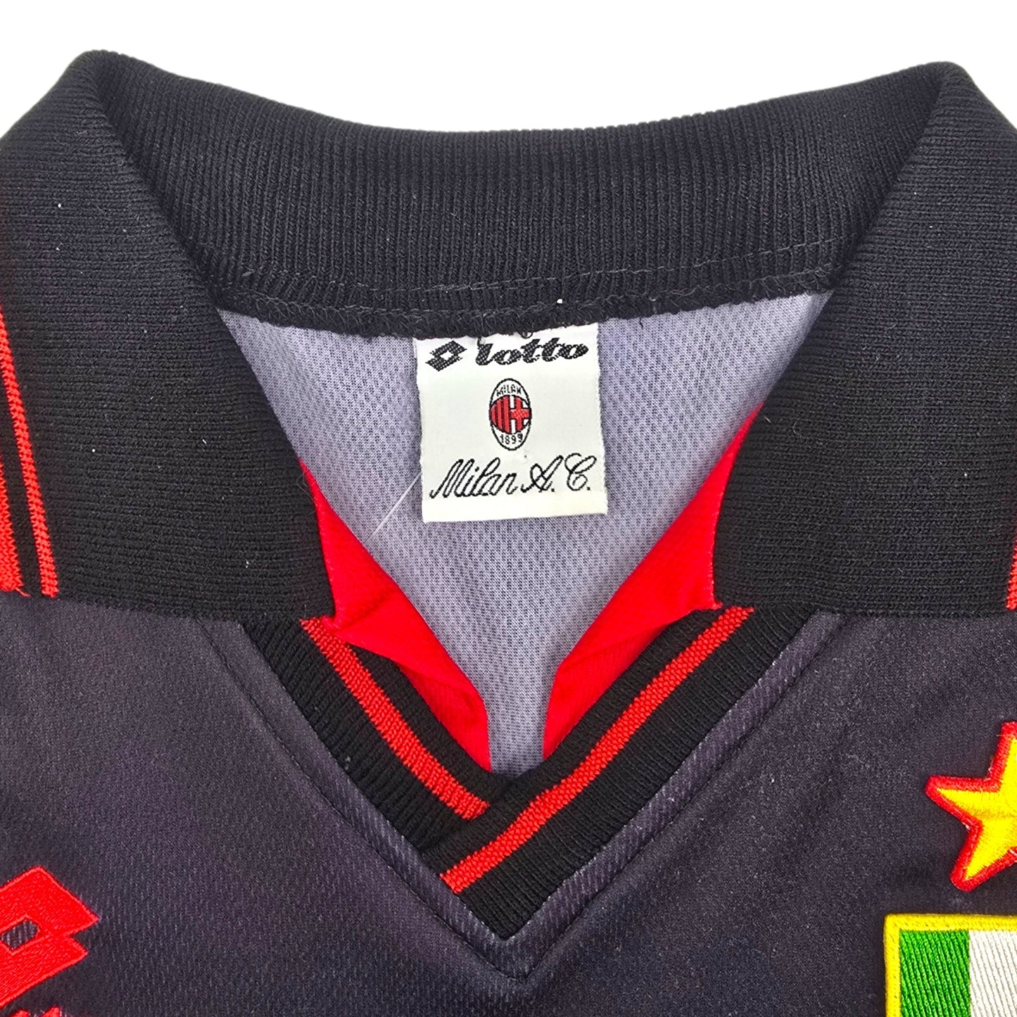 1996/97 AC Milan Third Football Shirt (L) Lotto #3 Maldini