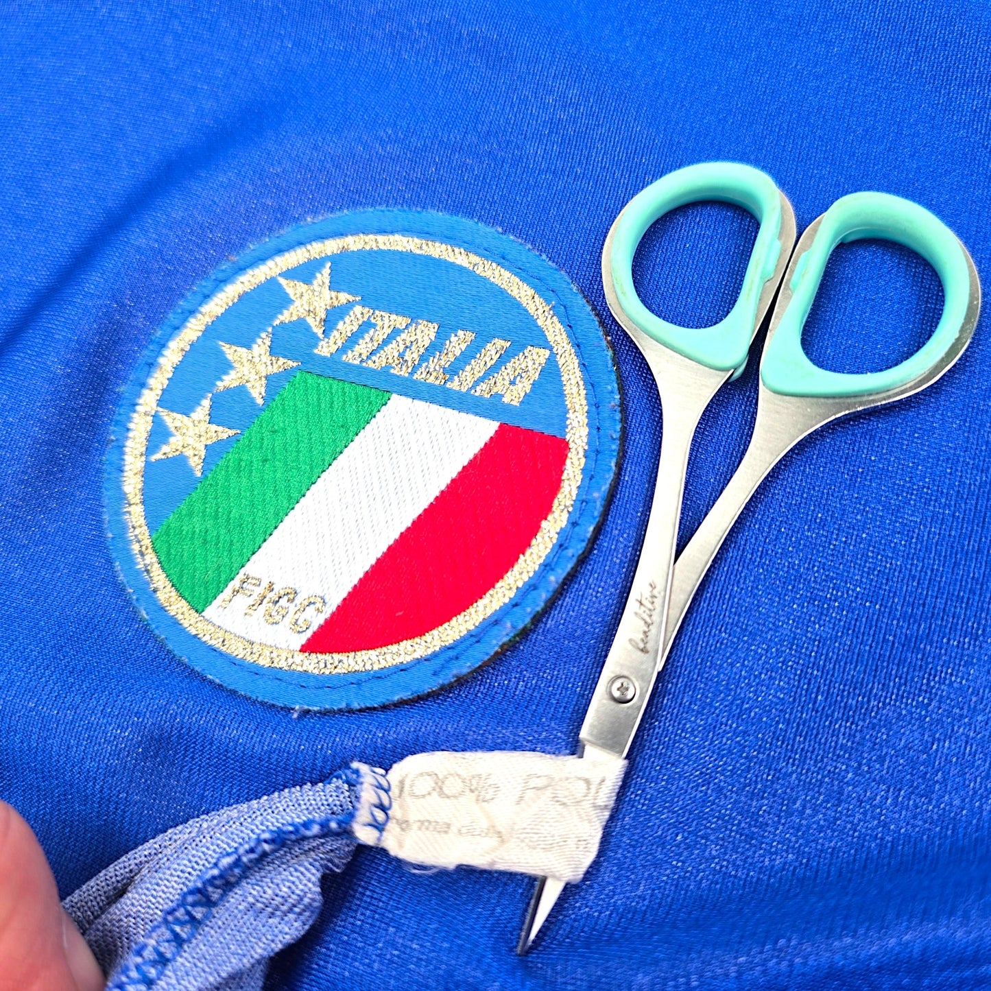 1986/90 Italy Home Football Shirt (M) Diadora