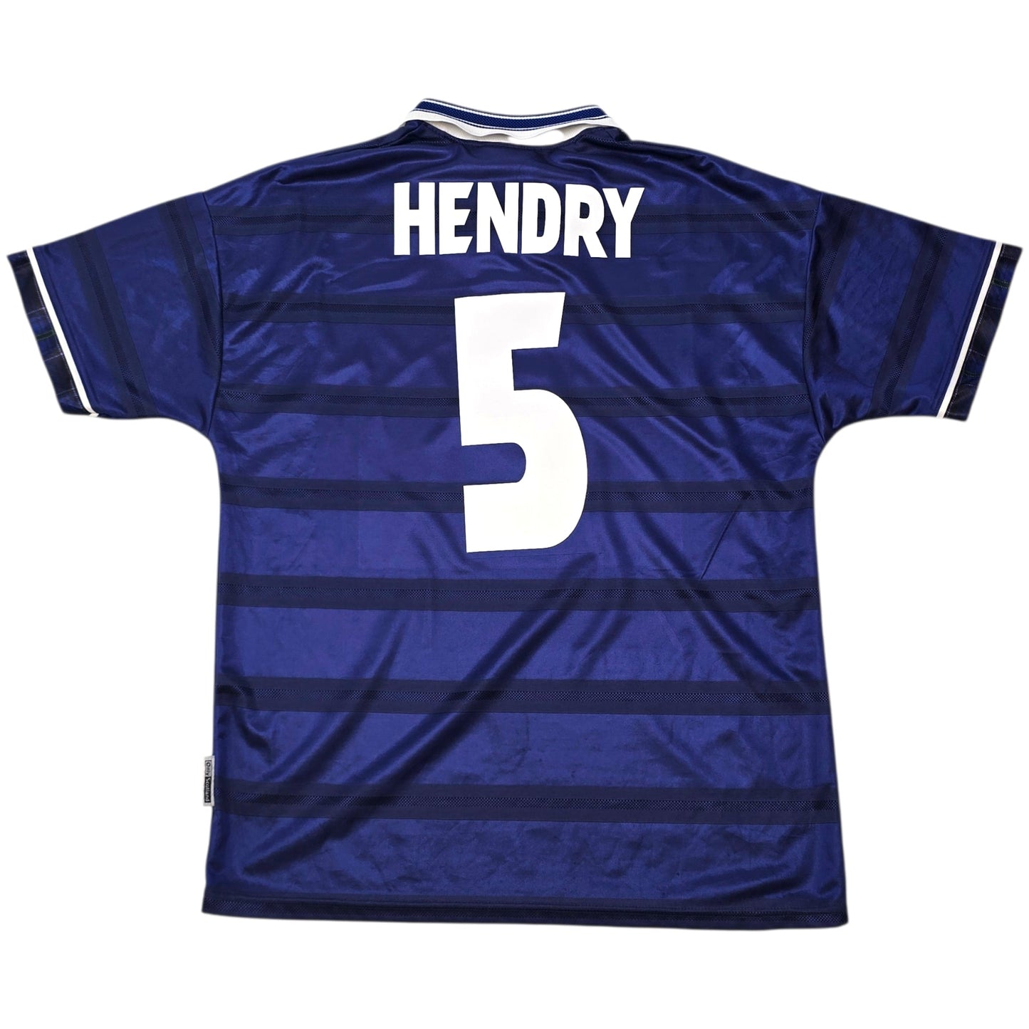 1998/00 Scotland Home Football Shirt (L) Umbro #5 Hendry