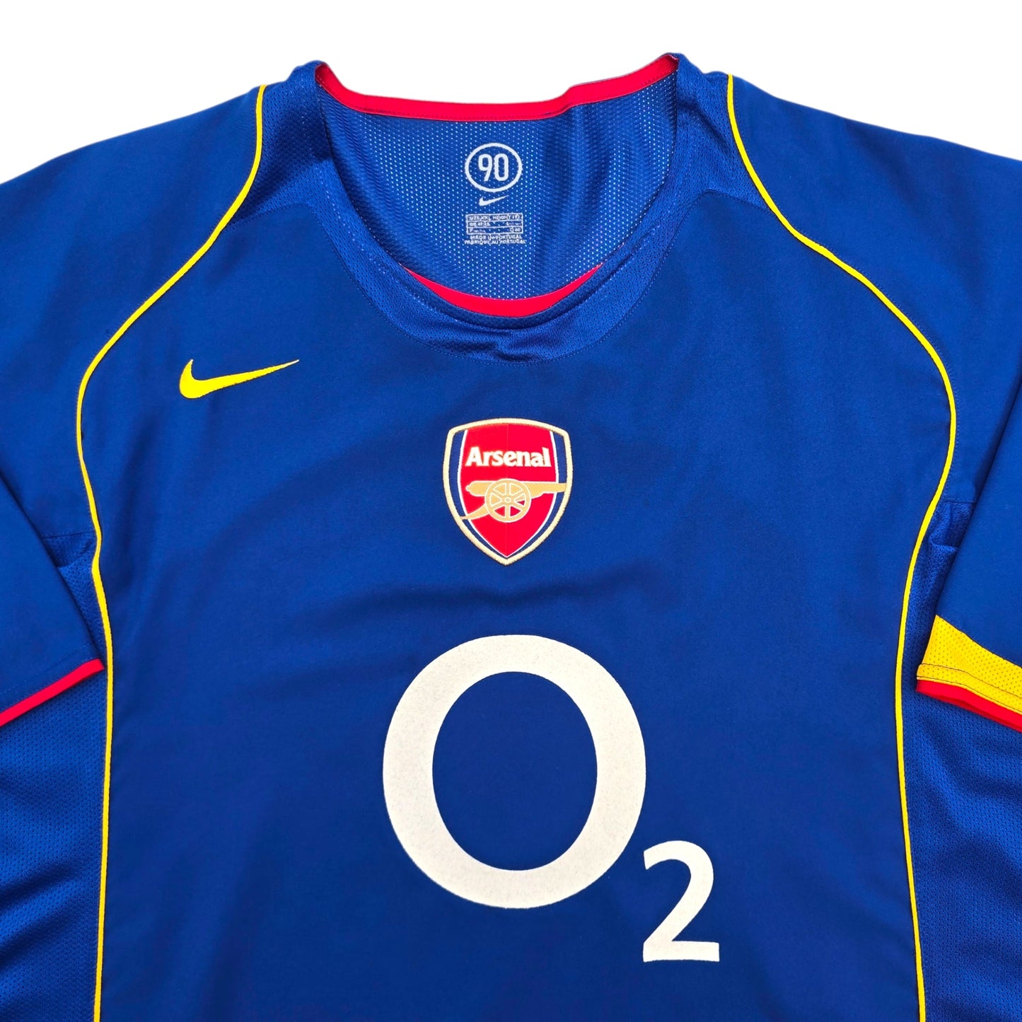 2004/06 Arsenal Away Football Shirt (2XL) Nike