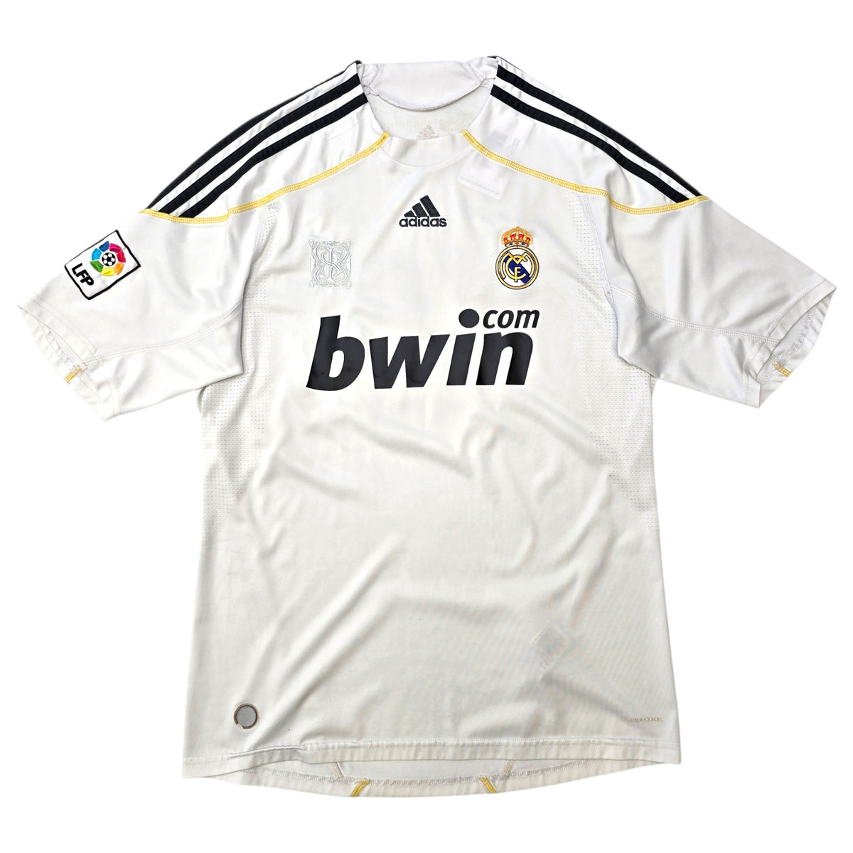 2009/10 Real Madrid Home Football Shirt (S) Adidas #4 Sergio Ramos