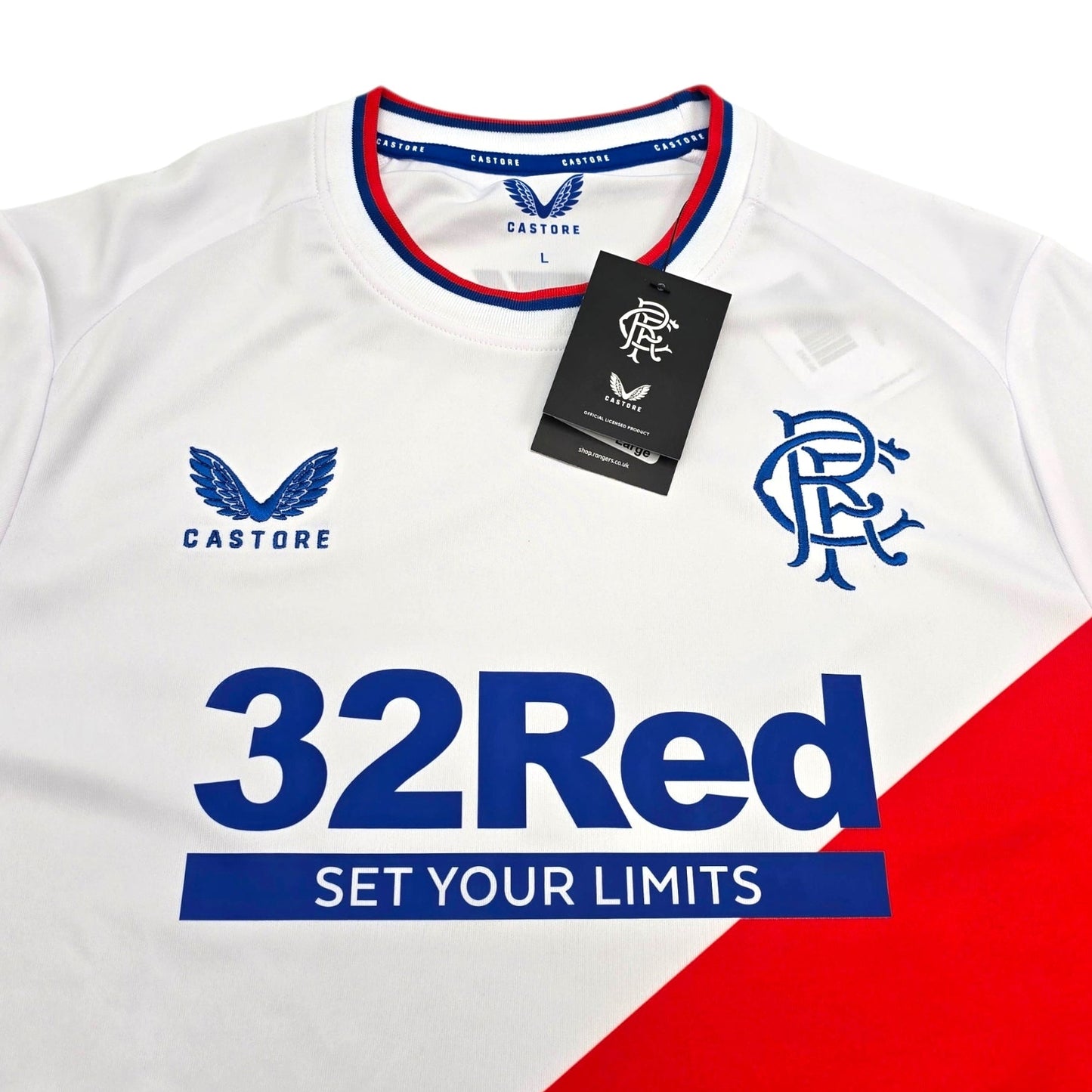 2022/23 Glasgow Rangers Away Football Shirt (L) Castore (BNWTs)