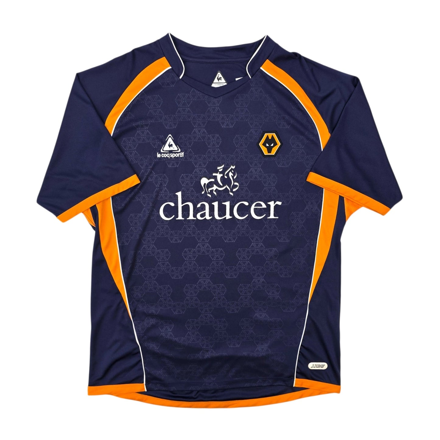 2007/08 Wolverhampton Wanderers Away Football Shirt (XL) Le Coq Sportif