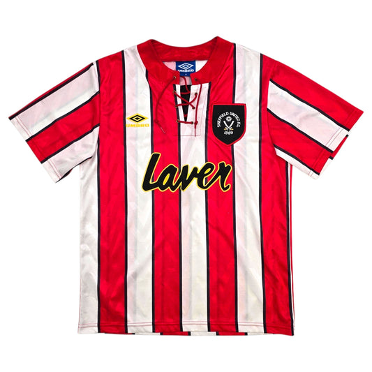 1992/94 Sheffield United Home Football Shirt (M) Umbro