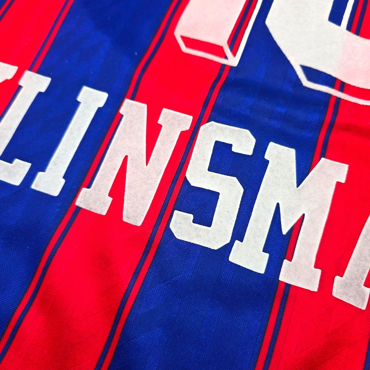 1995/97 Bayern Munich Home Football Shirt (M) Adidas #18 Klinsmann