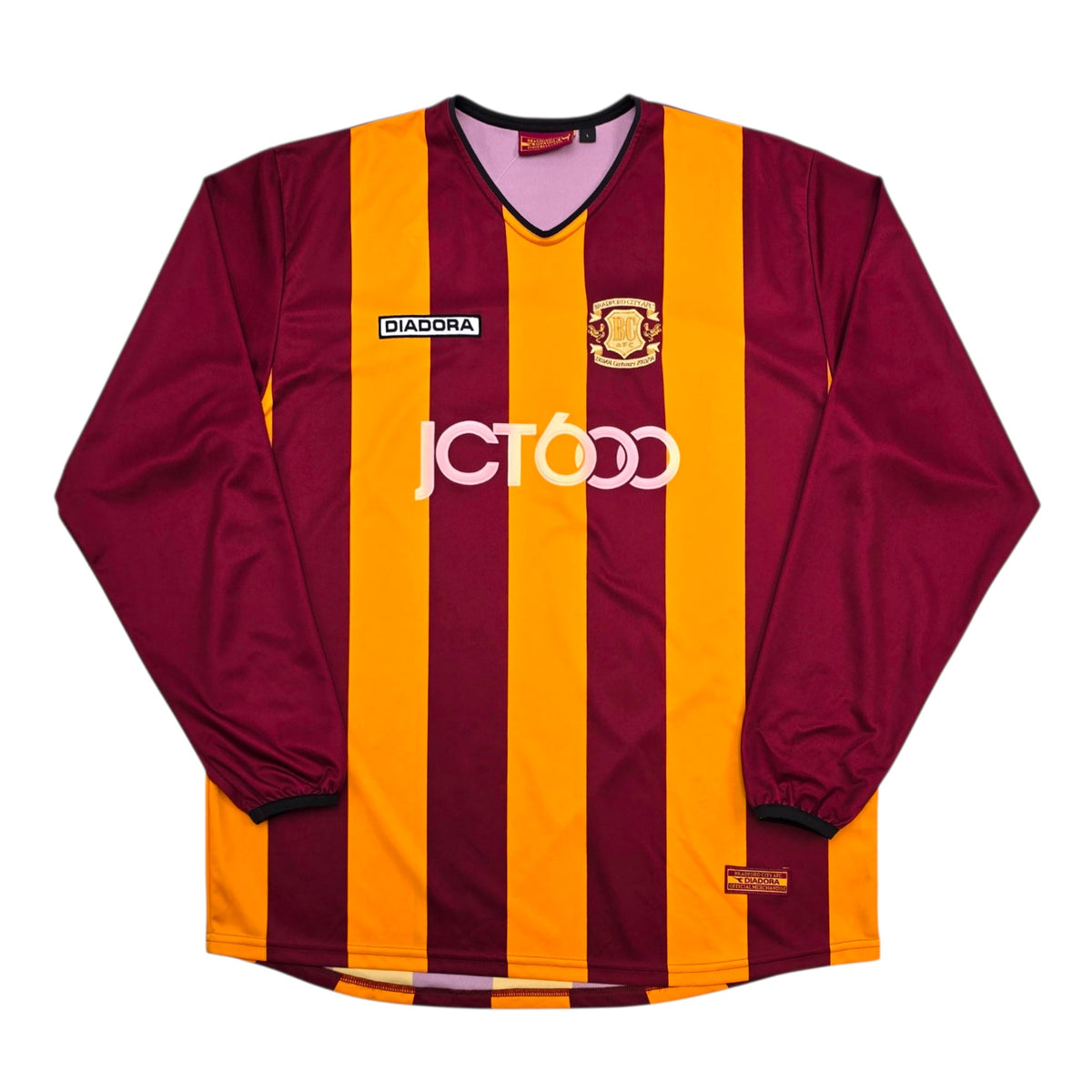 2003/04 Bradford City Home Football Shirt (L) Diadora (Centenary Shirt)