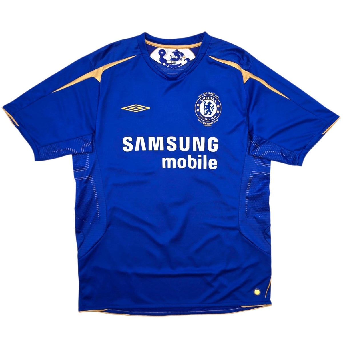 2005/06 Chelsea Home Football Shirt (L) Umbro #8 Lampard