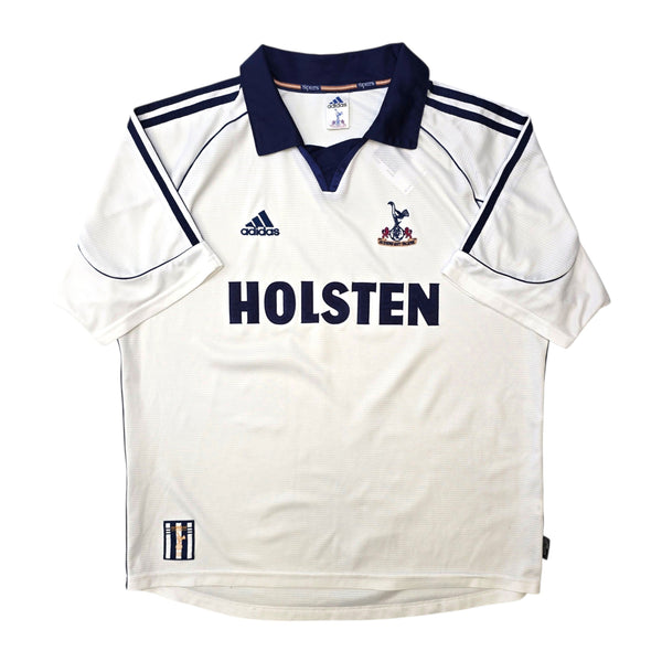 1999/01 Tottenham Hotspur Home Football Shirt (L) Adidas