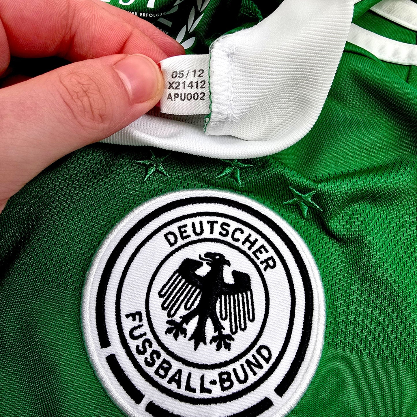 2012/13 Germany Away Football Shirt (M) Adidas