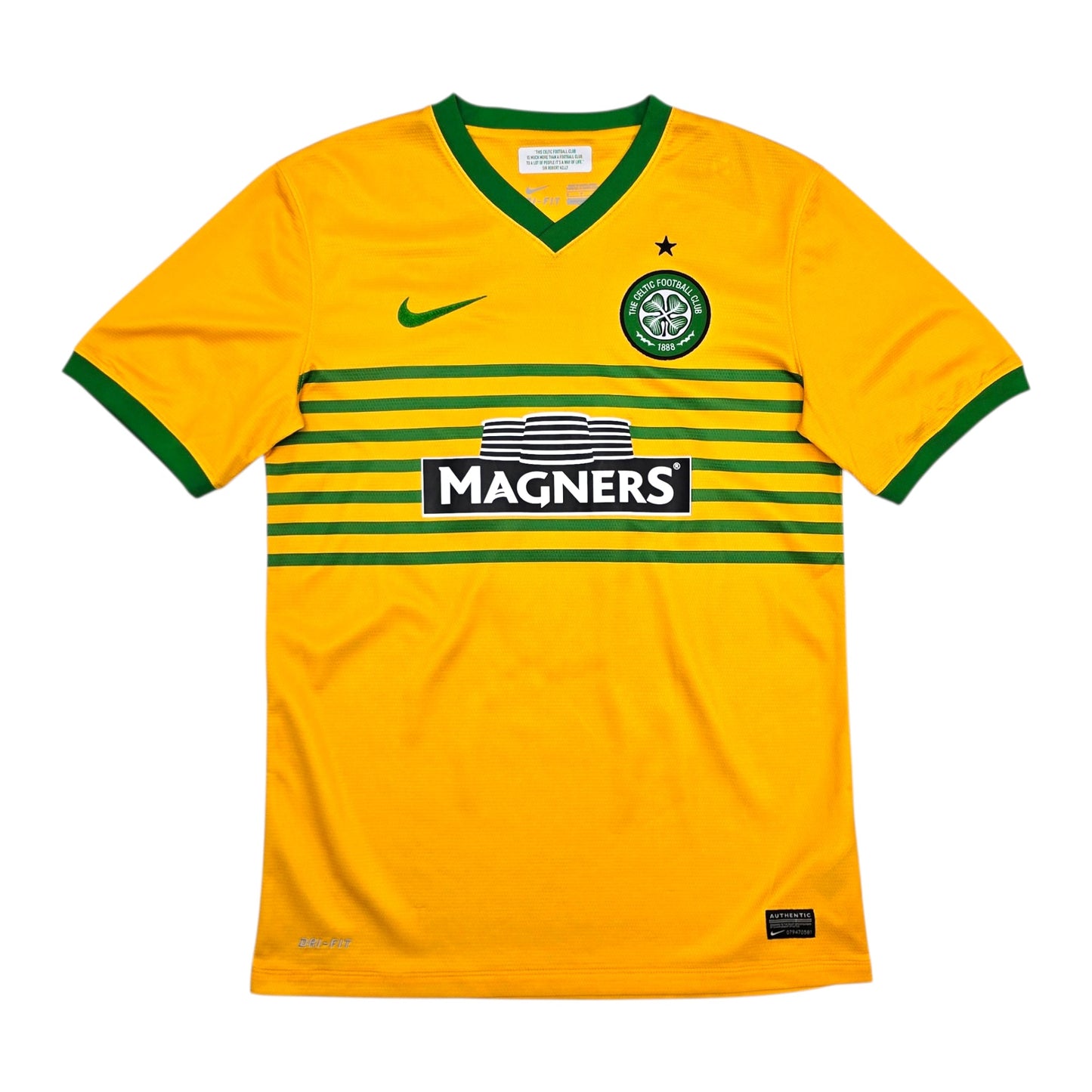 2013/14 Celtic Away Football Shirt (S) Nike #9 Samaras
