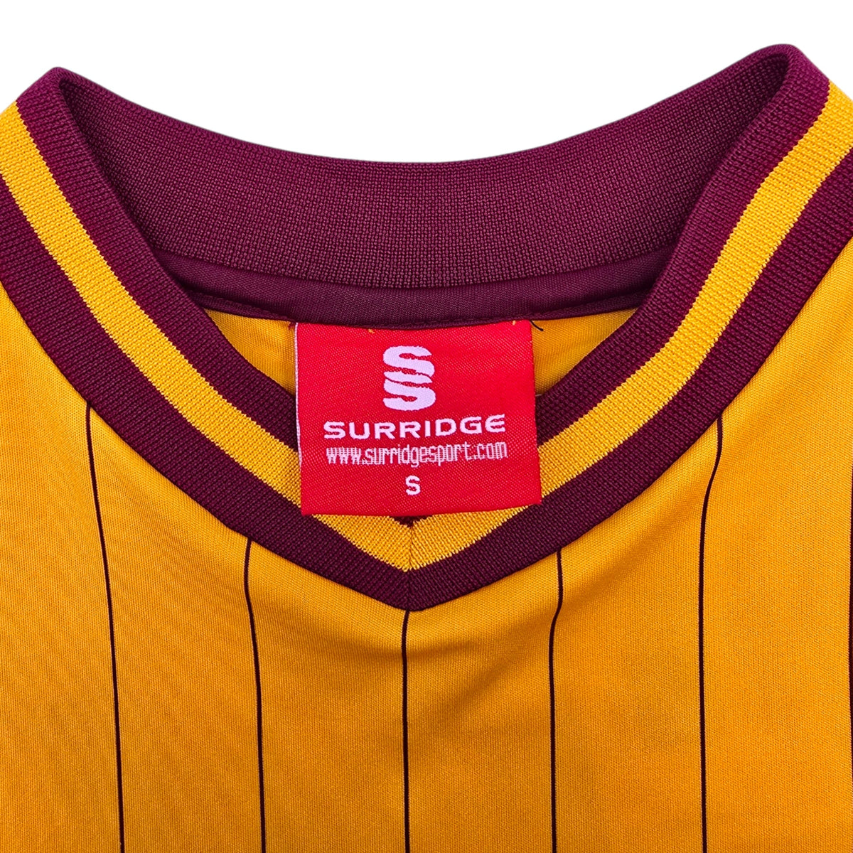 2010/11 Bradford City Home Football Shirt (S) Surridge (Signed)