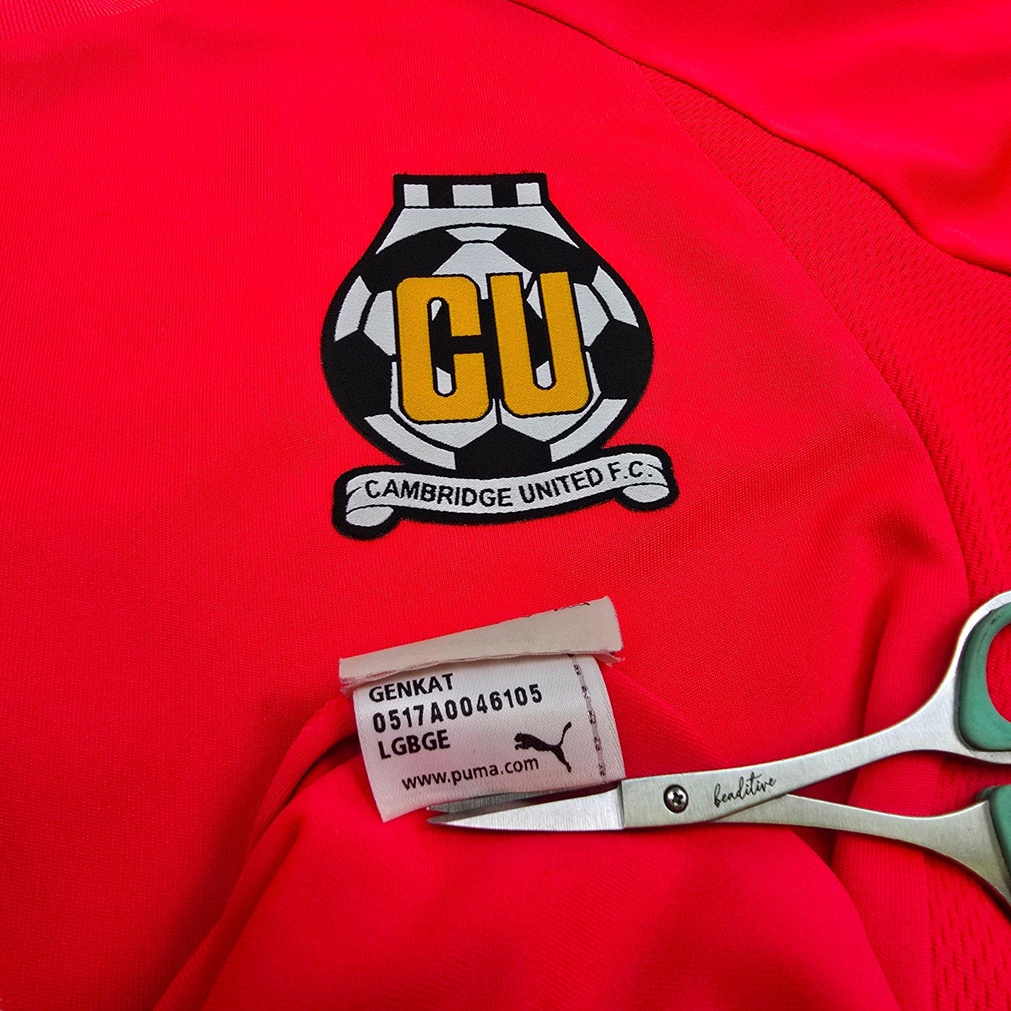 2017/18 Cambridge United Goal Keeper Football Shirt (S) Puma #13 Mitov