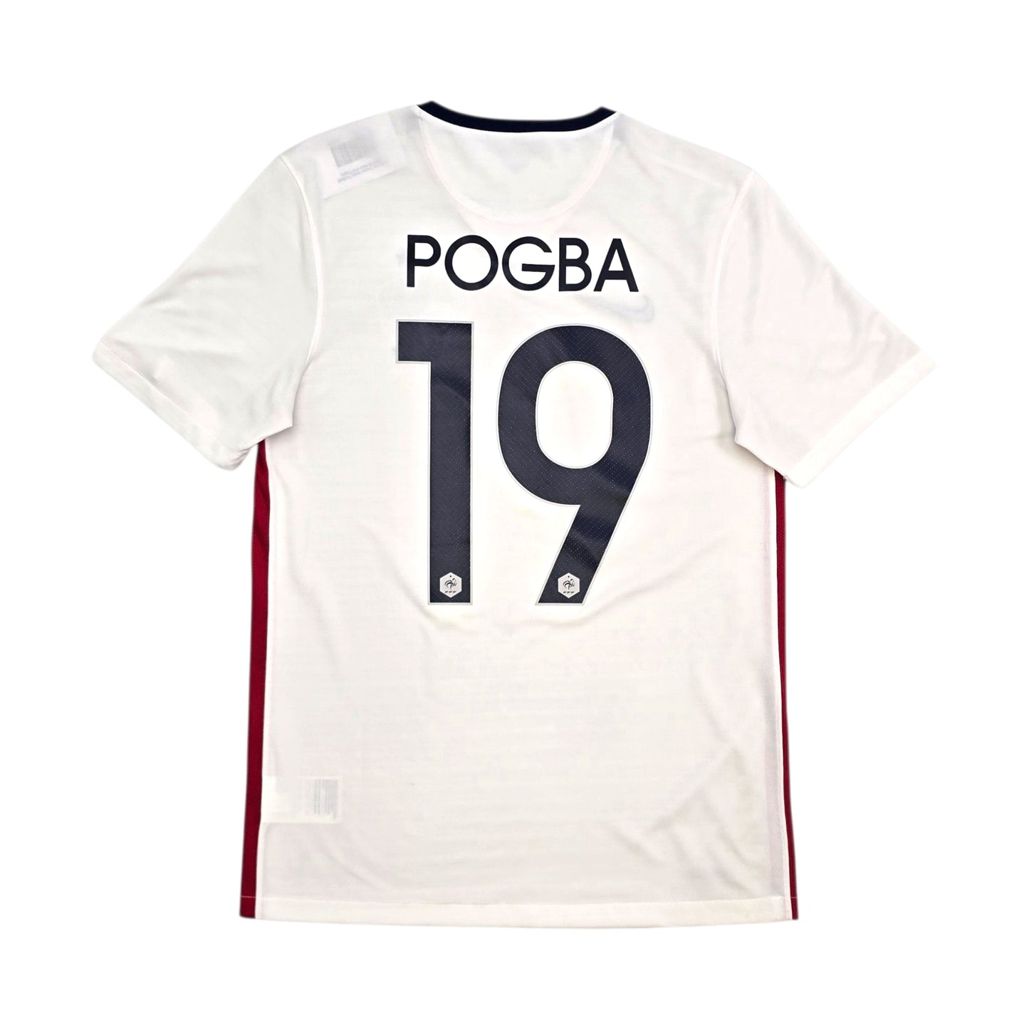 2015/16 France Away Football Shirt (S) Nike #19 Pogba