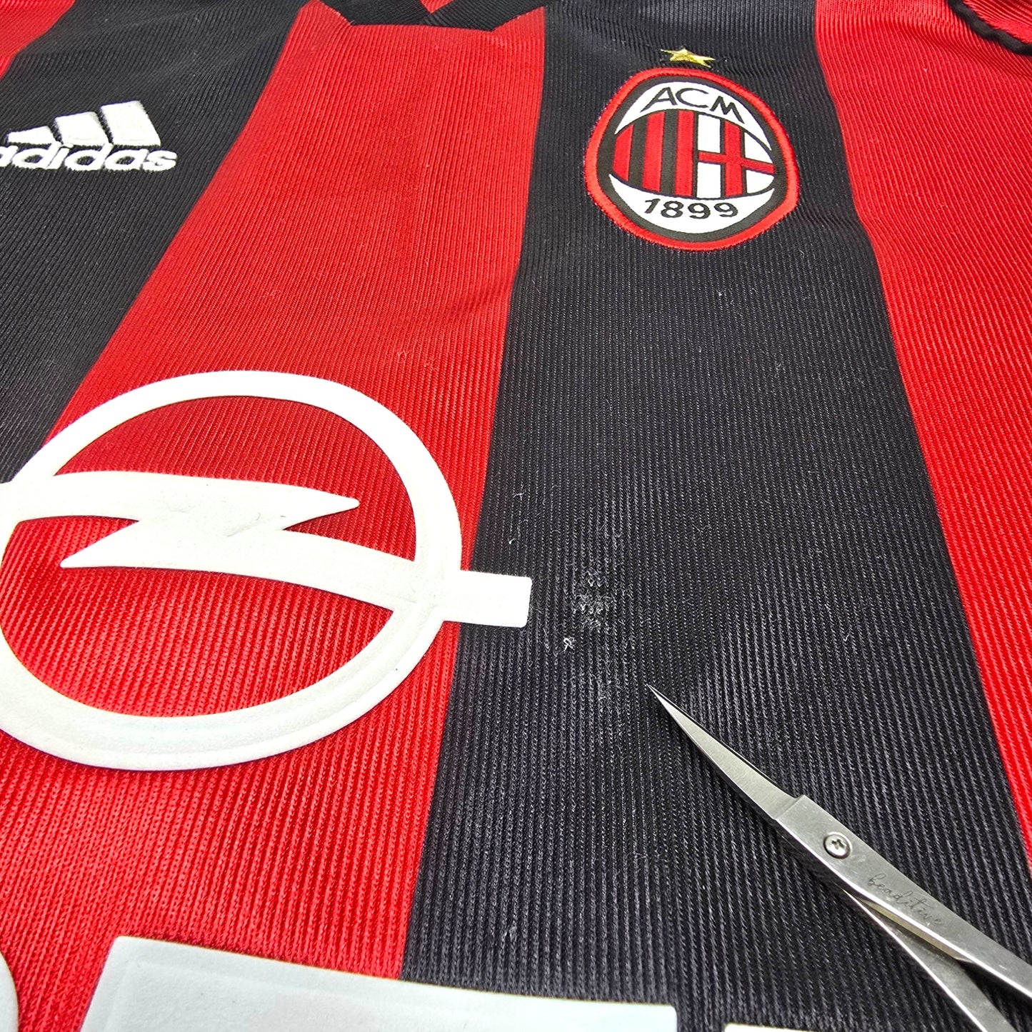 1998/99 AC Milan Home Football Shirt (XL) Adidas