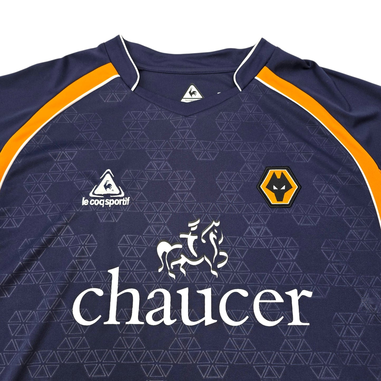 2007/08 Wolverhampton Wanderers Away Football Shirt (XL) Le Coq Sportif
