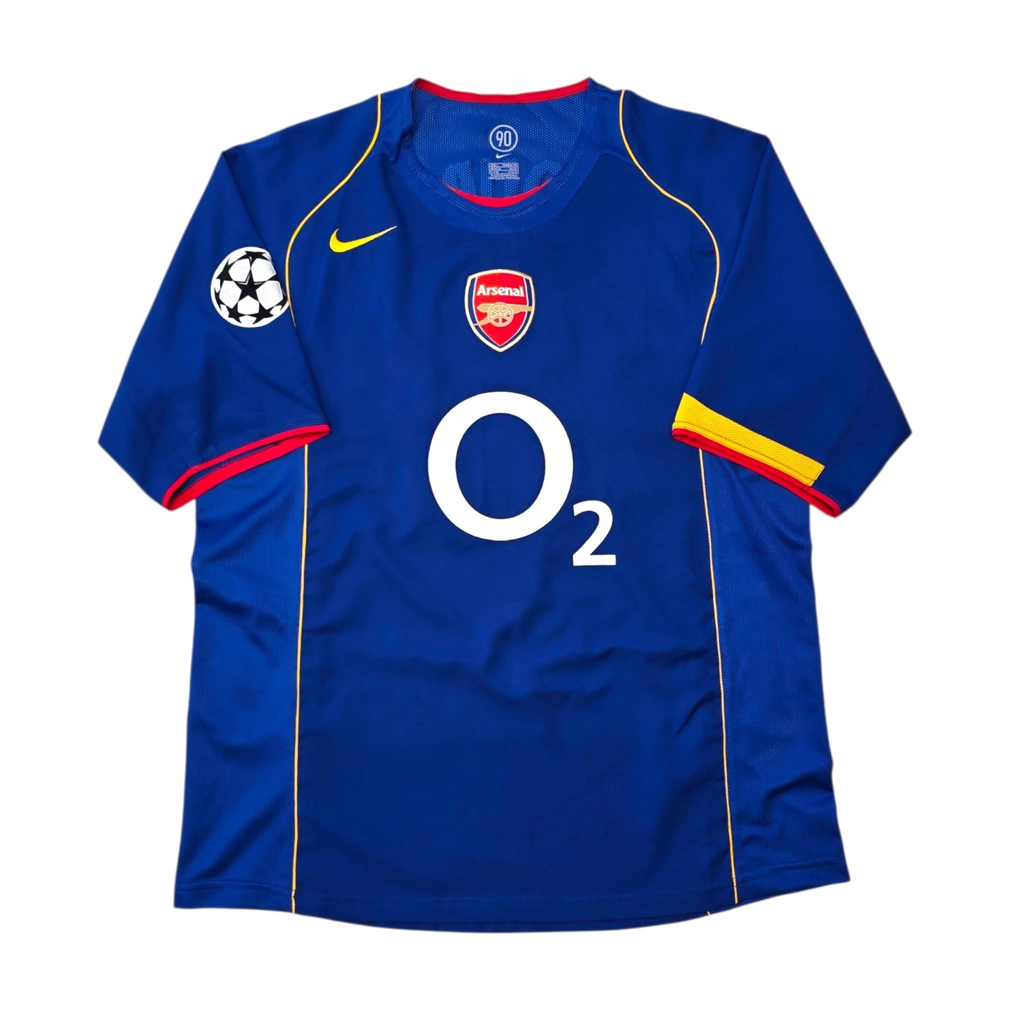 2004/05 Arsenal Away Football Shirt (L) Nike #28 Toure