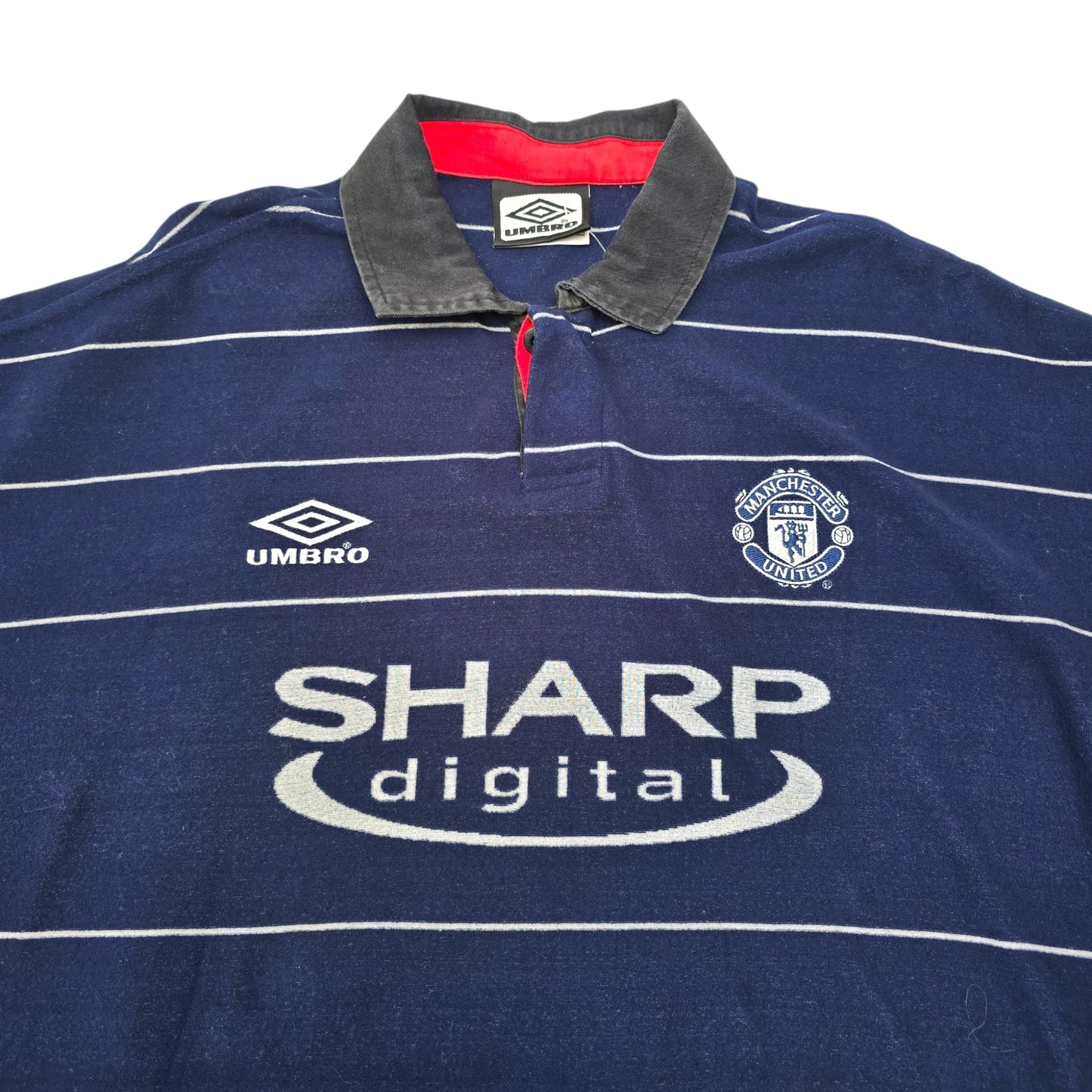 1999/00 Manchester United Away Football Shirt (XL) Umbro #16 Keane